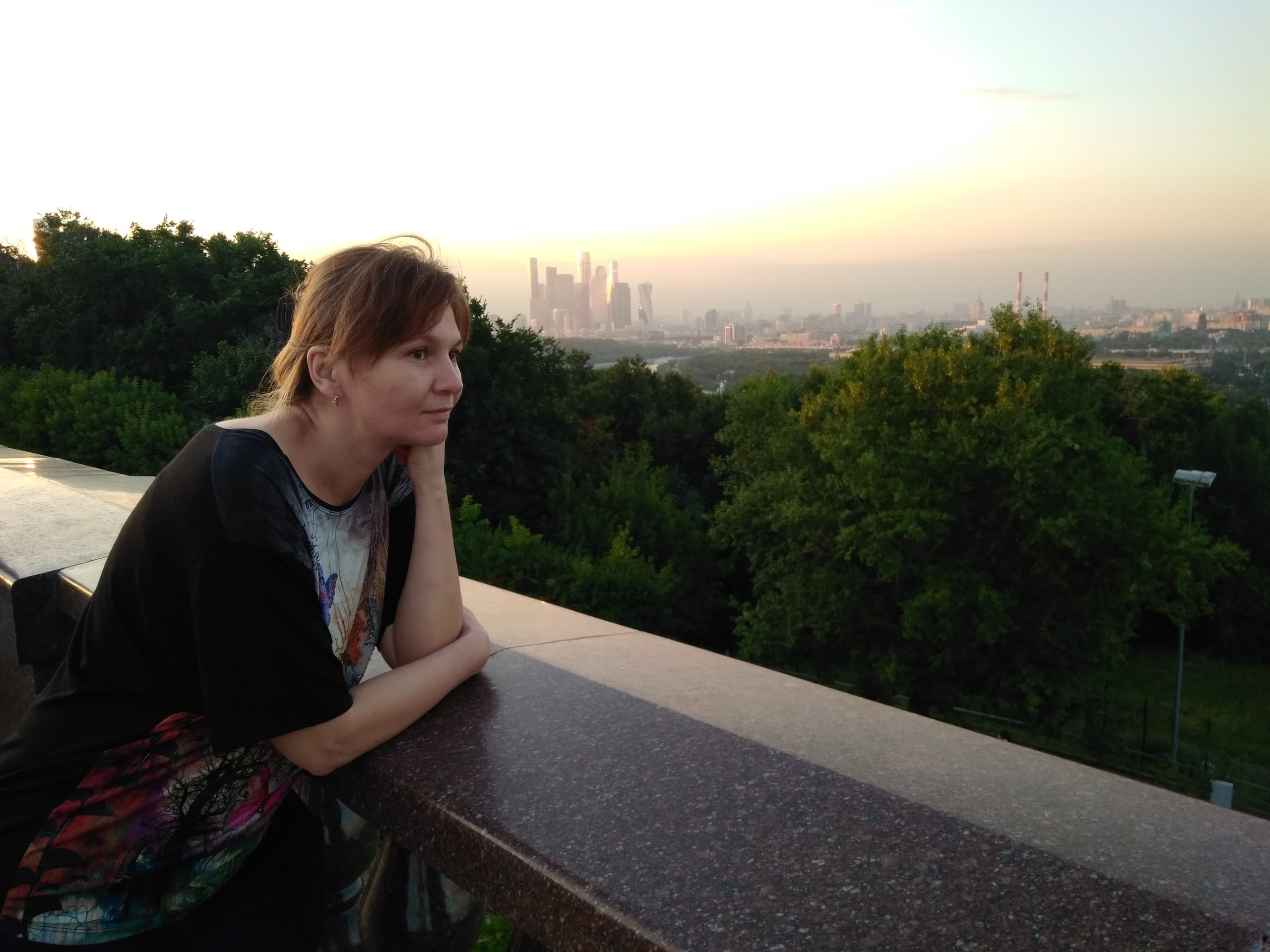 Прогулка на Воробьевых горах | 25.07.2017. Галерея Фантим