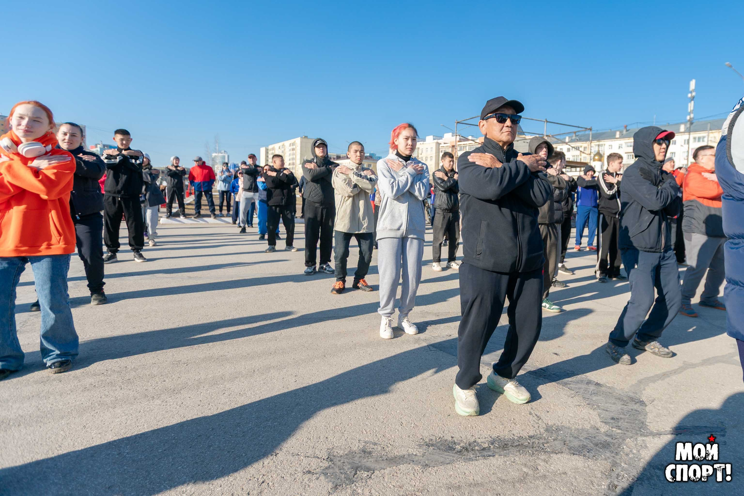 Утренние зарядки: открытие сезона. Студия «Мой Спорт!» — все о спорте в Якутии