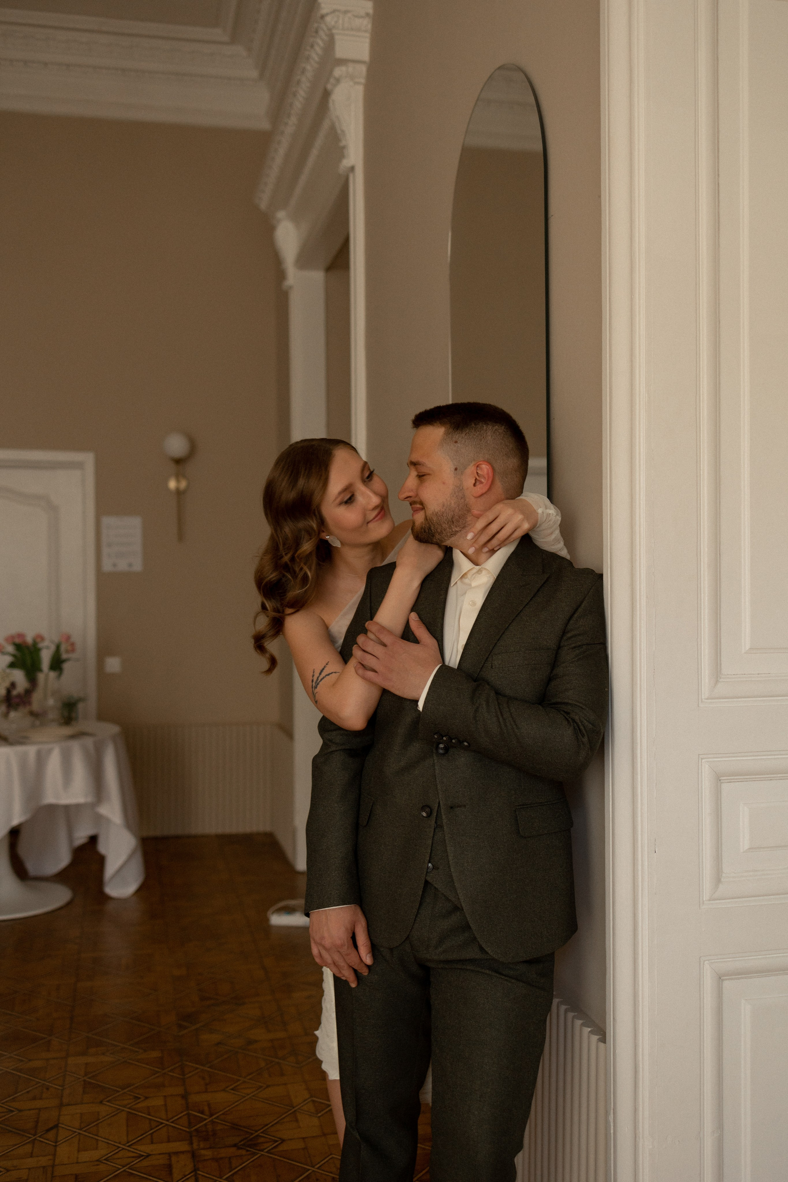 Свадебная фотосессия в студии/отеле. Фотограф в Санкт-Петербурге Шевченко Наталья