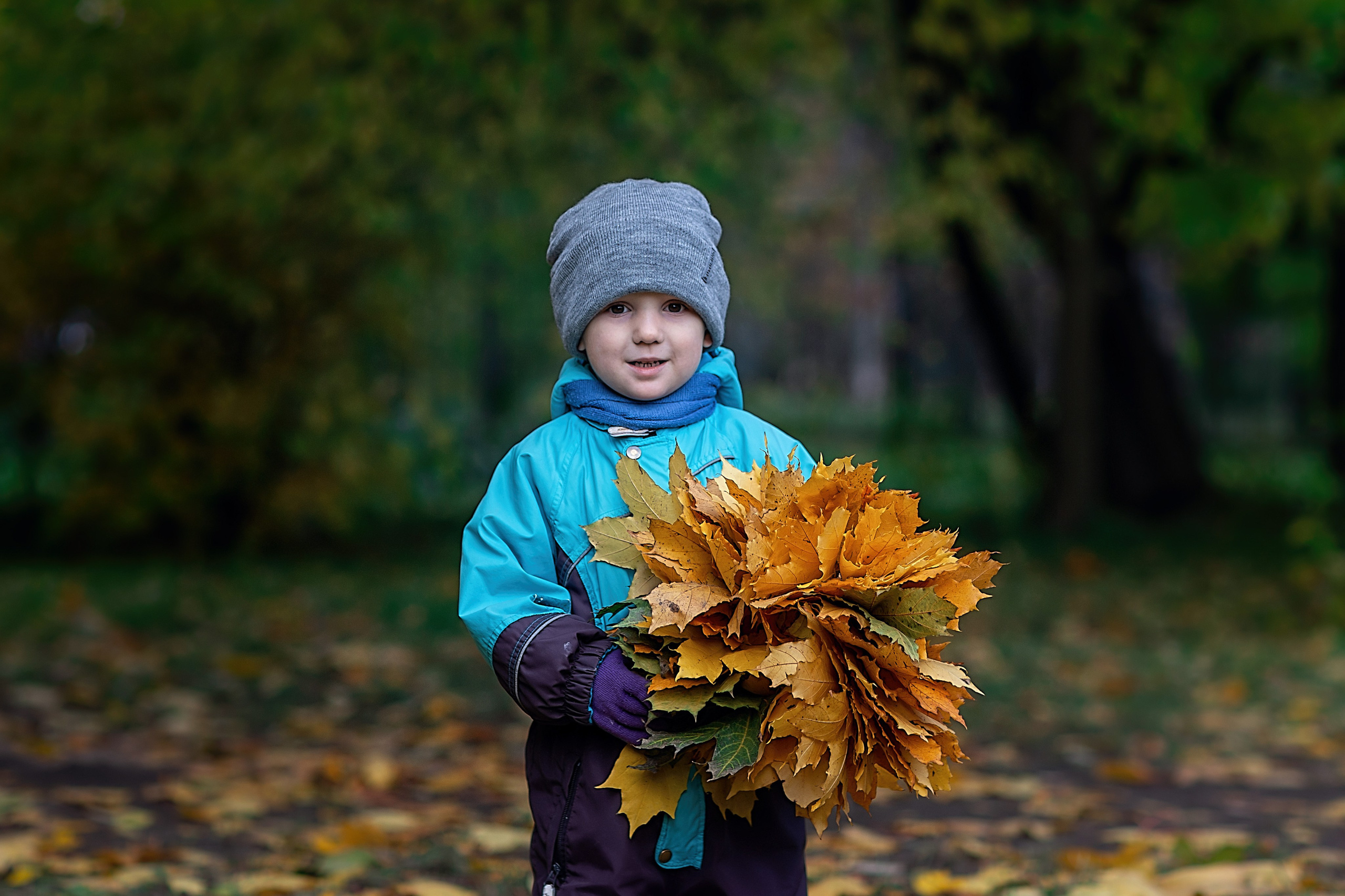Осенняя прогулка_2024 + печать. Семейный фотограф в Санкт-Петербурге