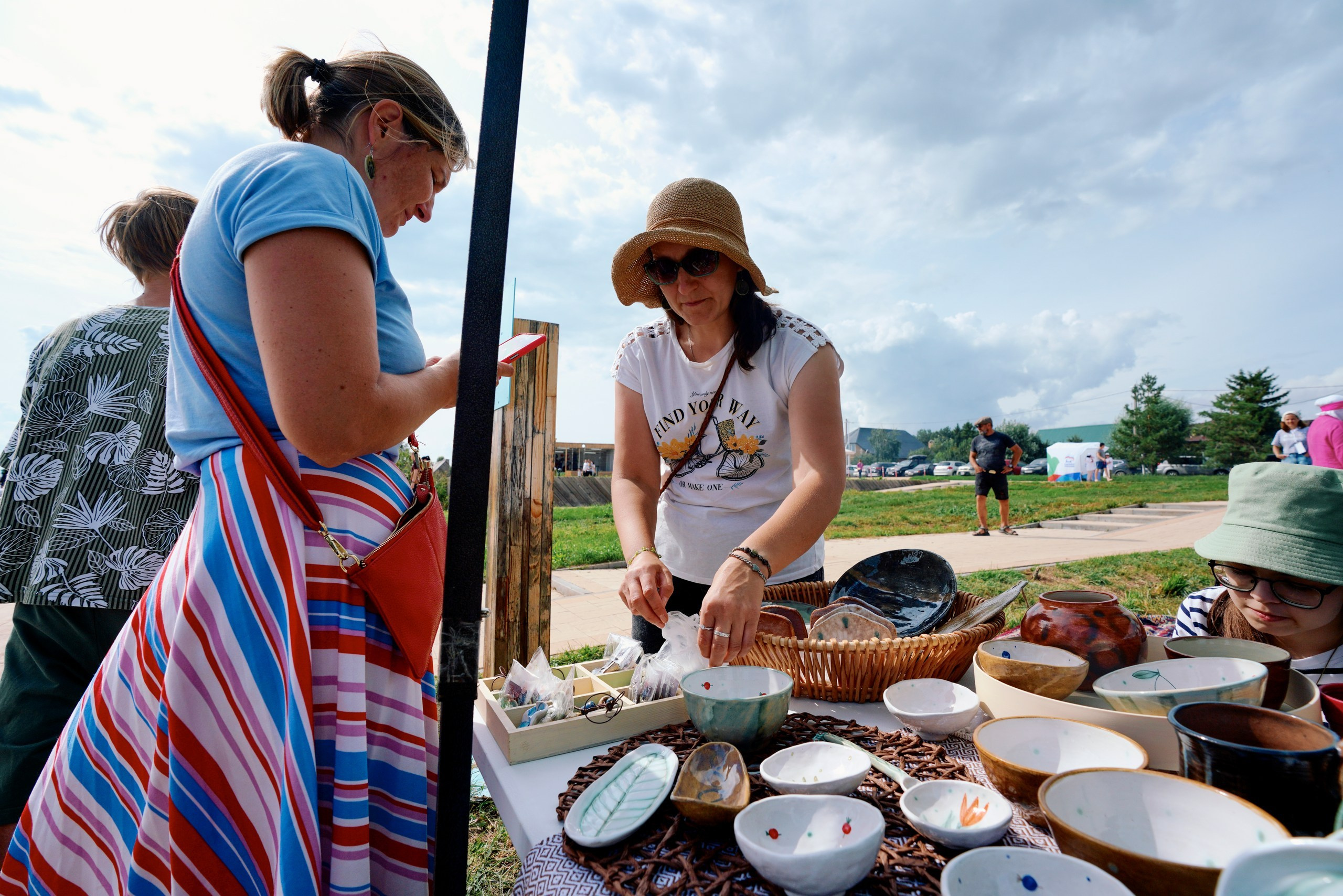 Пляжный маркет 2024, г. Лаишево. Фотограф Казань