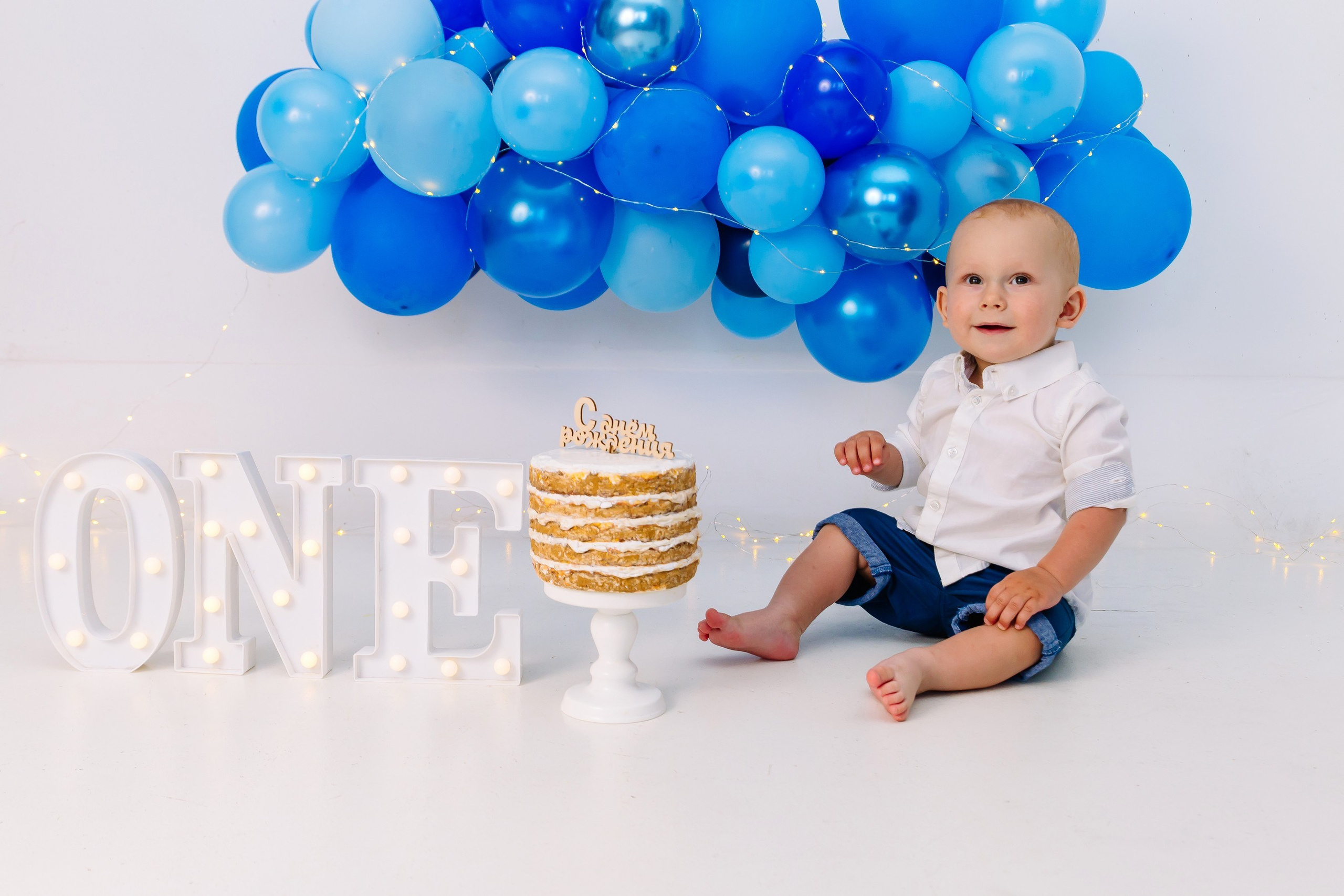 Глебу 1 год. Свадебный и семейный фотограф в Краснодаре Илонна Ковалева