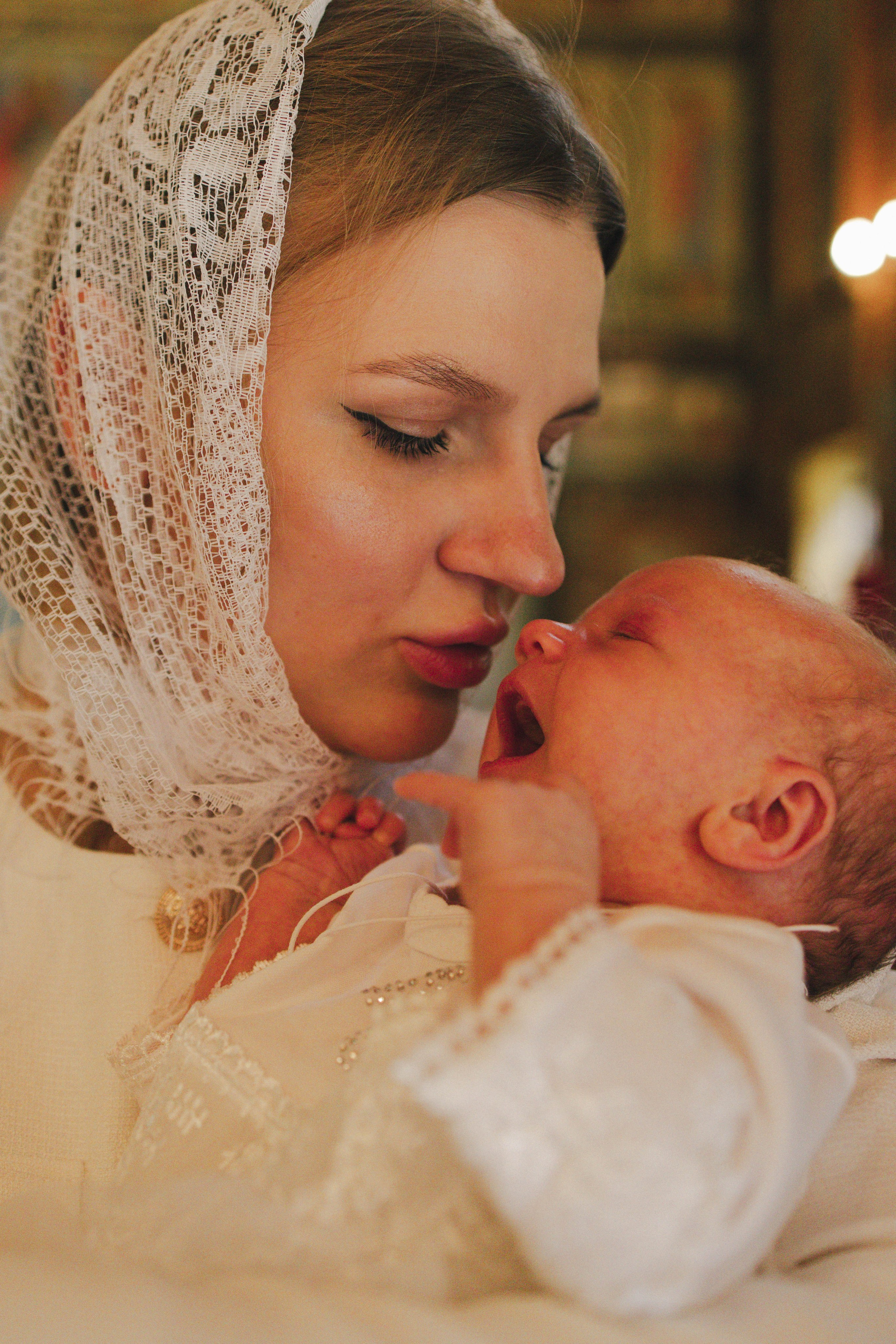 Крещение Анечки. Семейный и детский фотограф в Москве Маргарита Сереброва