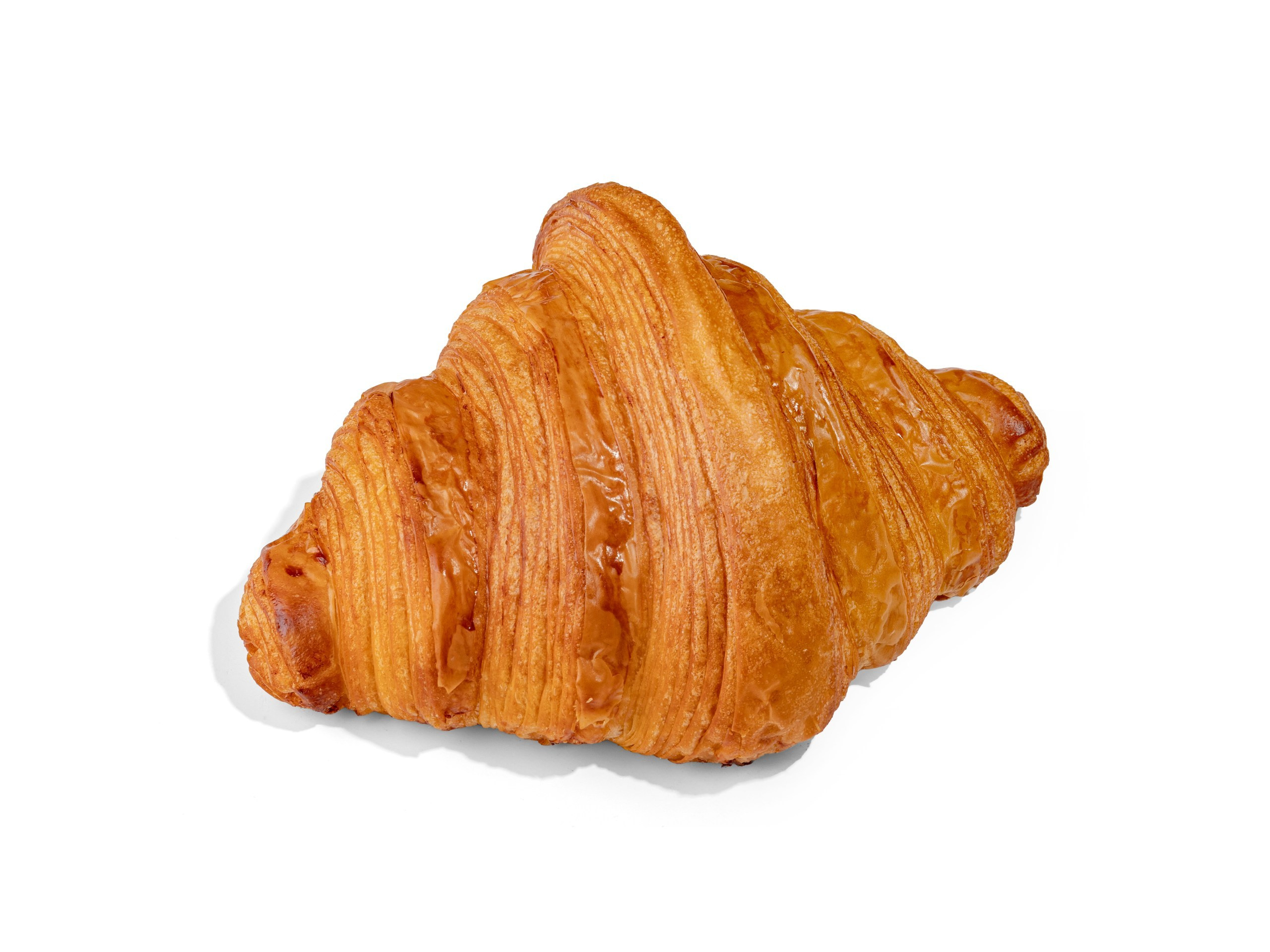 КРУАССАН КЛАССИЧЕСКИЙ - 220Р. Круассан из слоеного теста, воздушный внутри с хрустящей маслянистой корочкой 