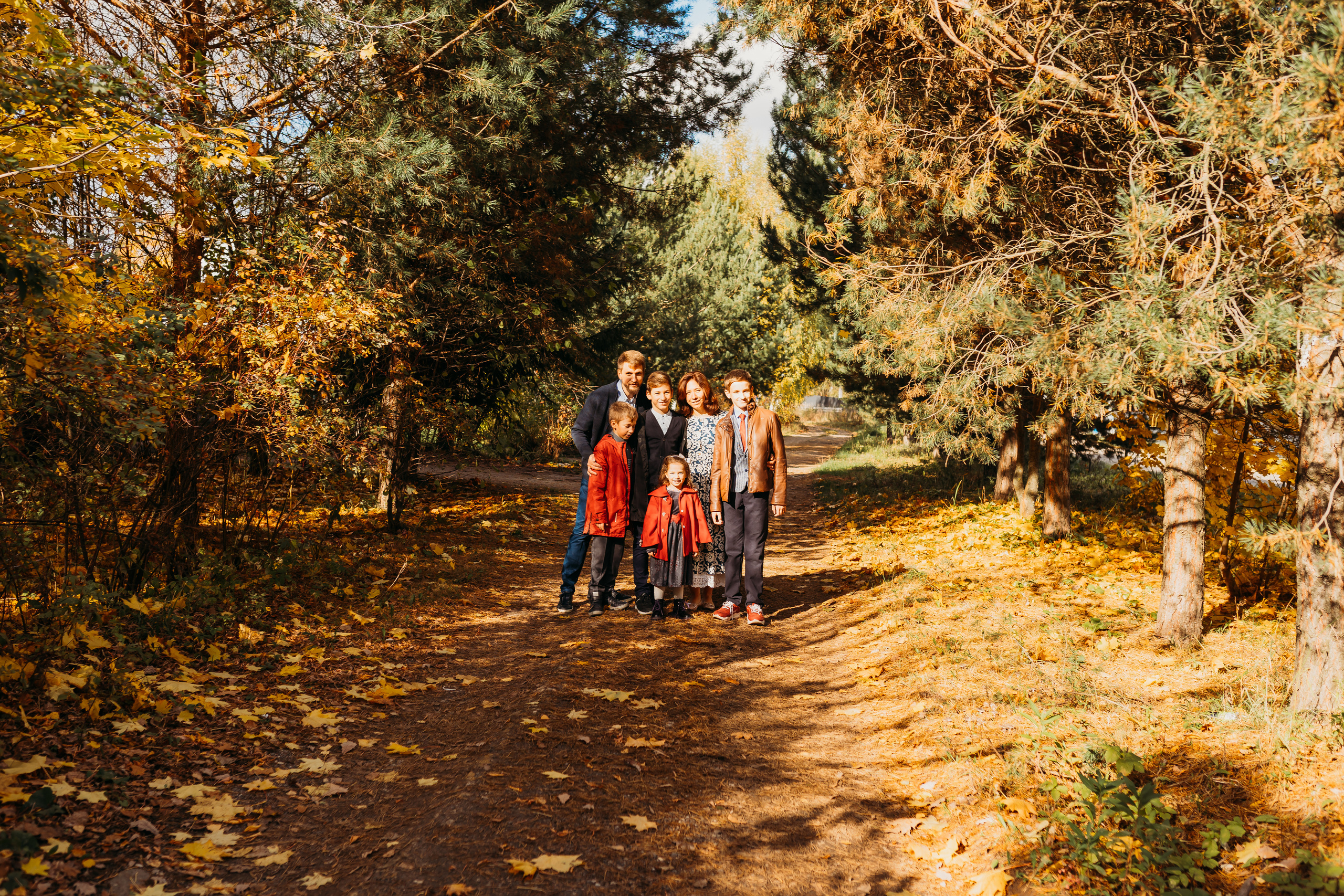 Прогулка осень в Домодедово. Фотограф новорожденных Москва, Домодедово