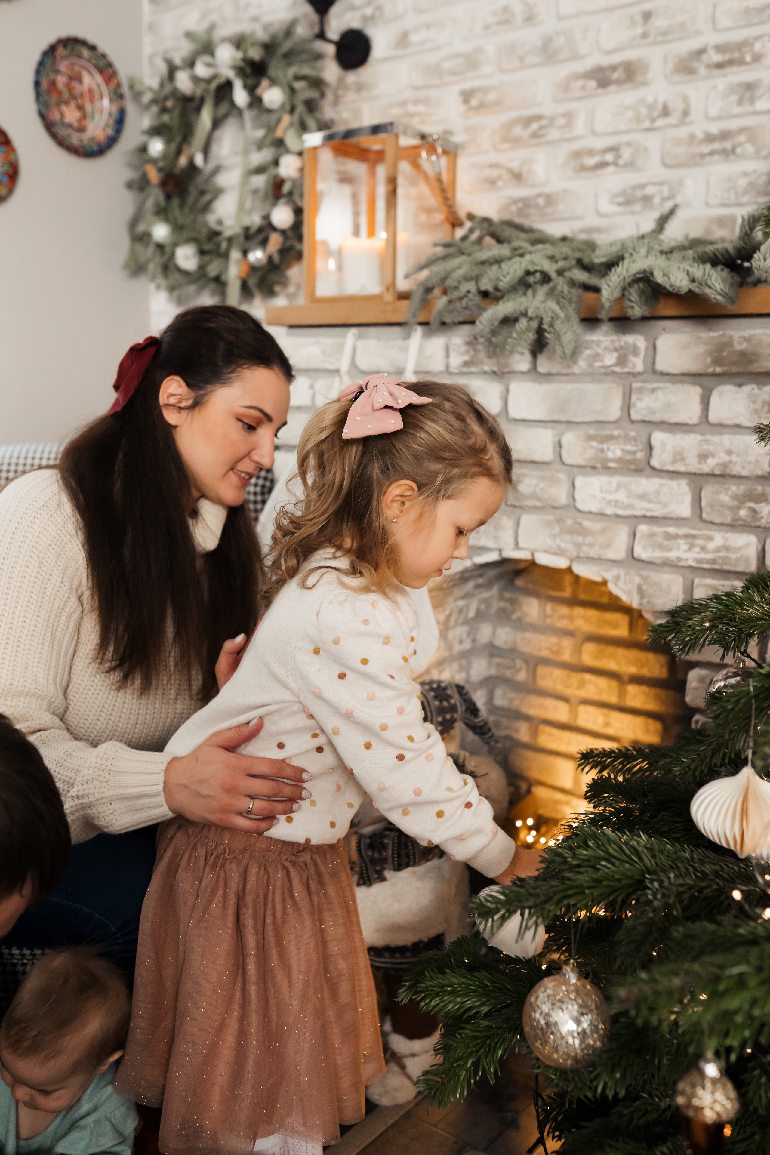 Новогодняя фотосессия на дом. Фотограф новорожденных Москва, Домодедово