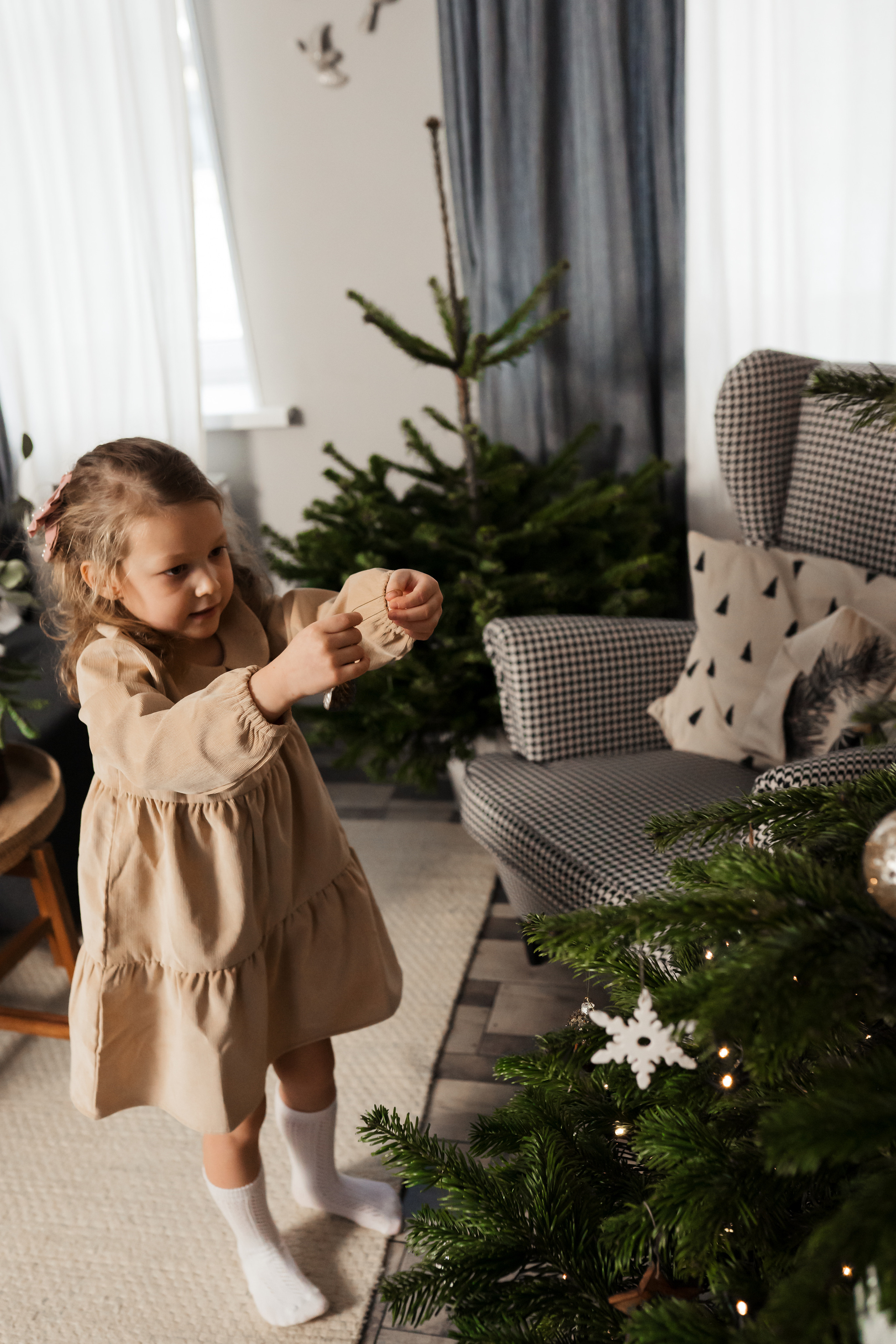Новогодняя фотосессия на дом. Фотограф новорожденных Москва, Домодедово