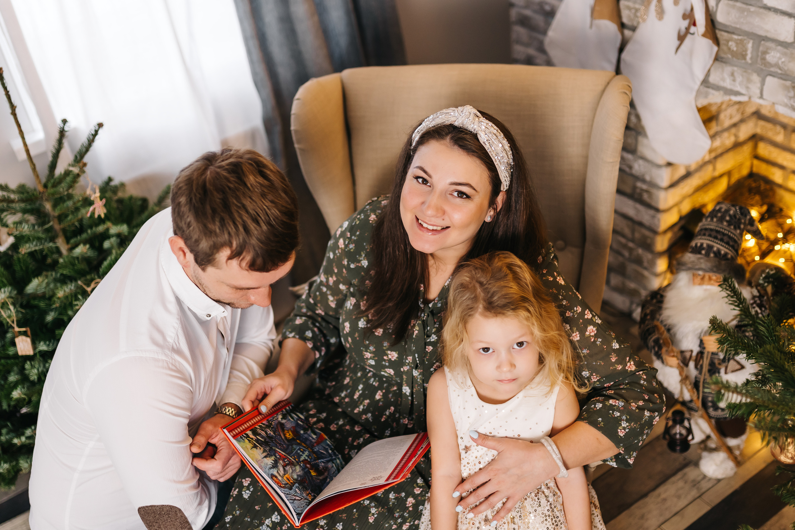 Фотосессия новогодняя в Домодедово. Фотограф новорожденных Москва, Домодедово