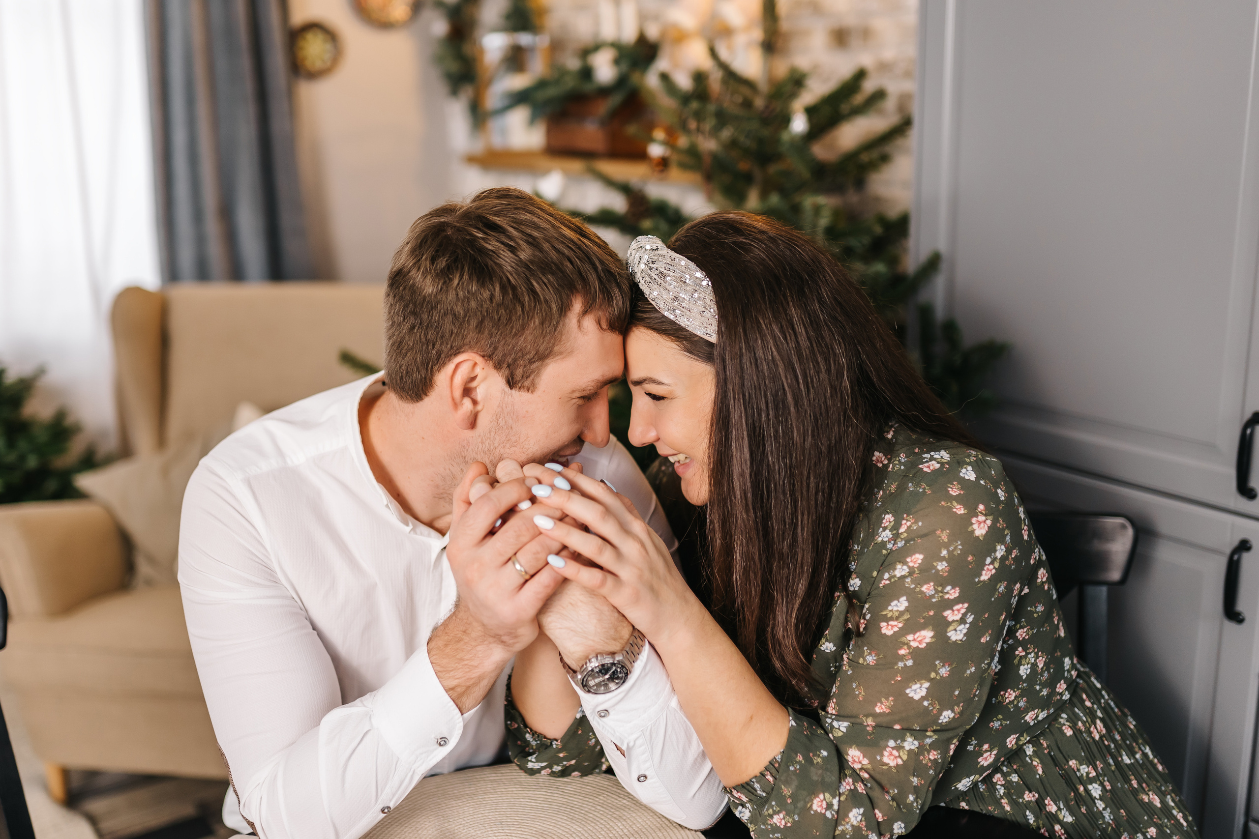 Фотосессия новогодняя в Домодедово. Фотограф новорожденных Москва, Домодедово