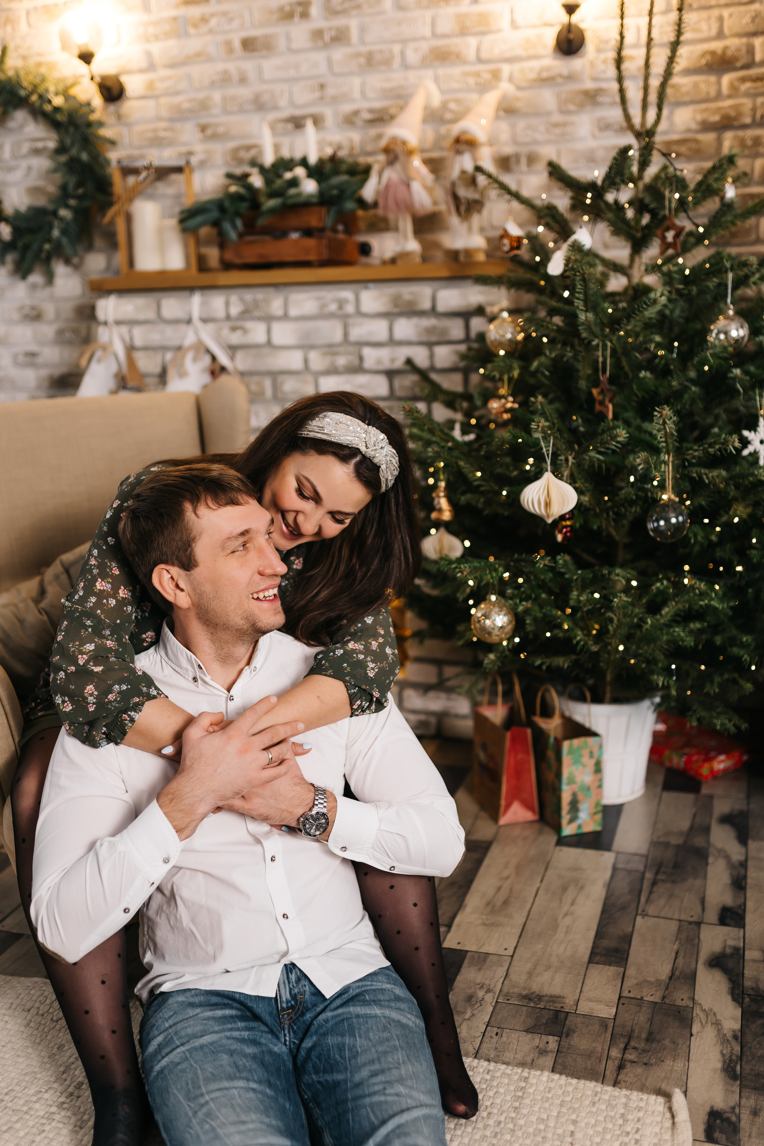 Фотосессия новогодняя в Домодедово. Фотограф новорожденных Москва, Домодедово