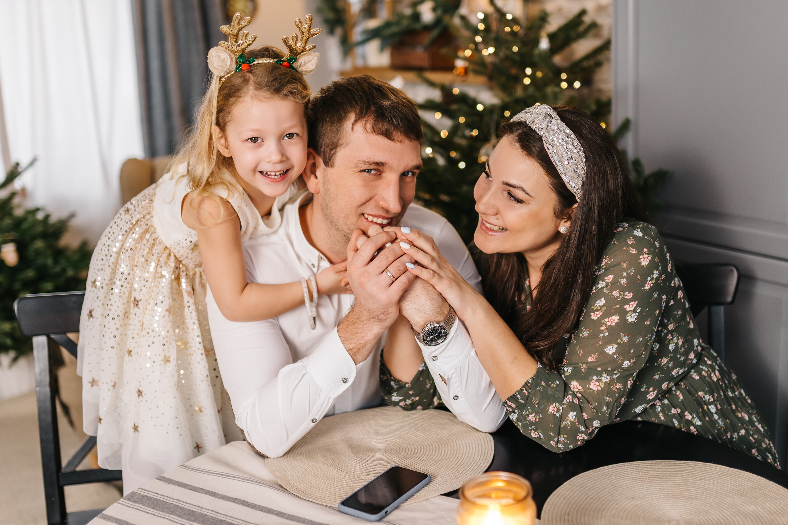 Фотосессия новогодняя в Домодедово. Фотограф новорожденных Москва, Домодедово