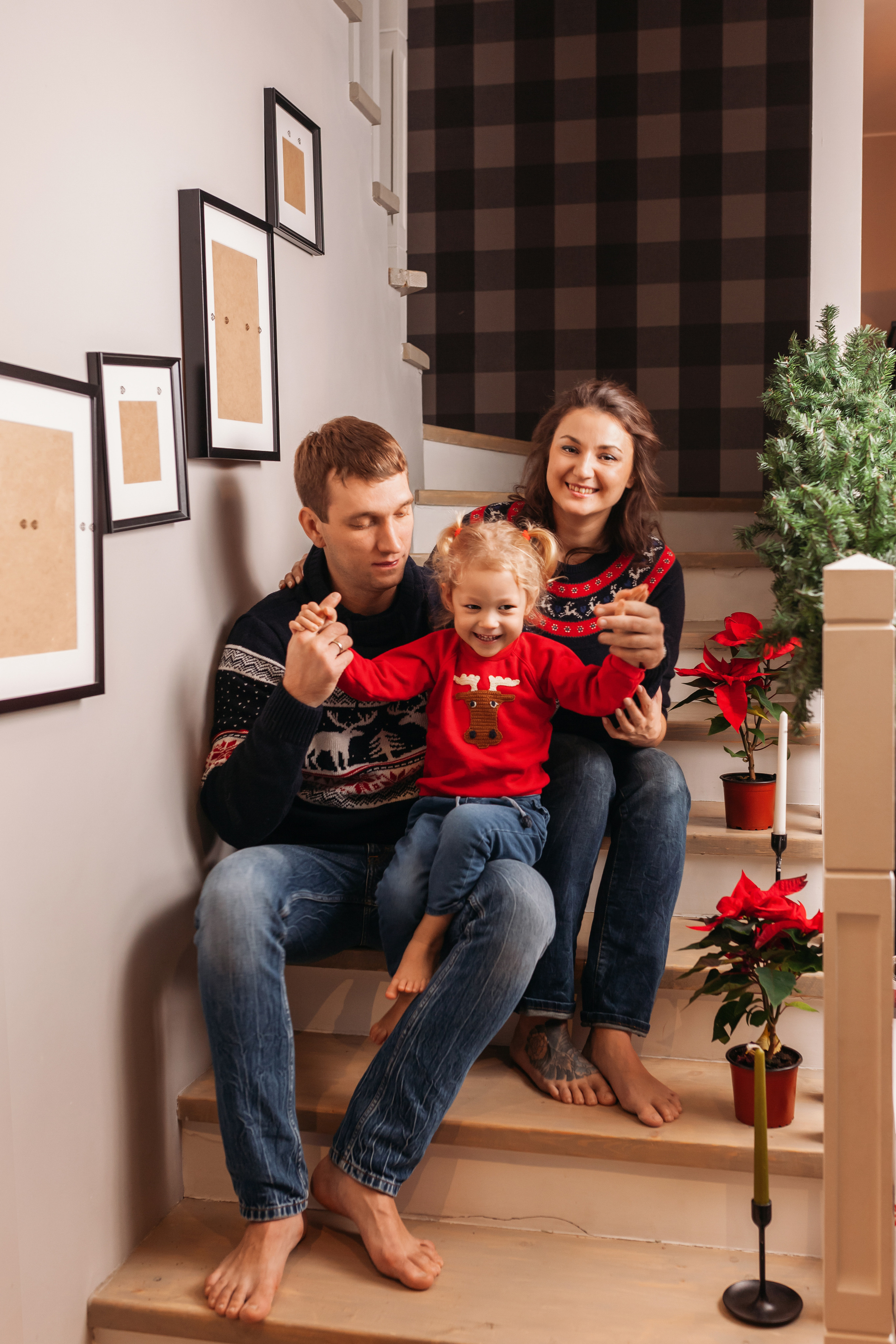 Новогодняя фотосессия в Домодедово. Фотограф новорожденных Москва, Домодедово