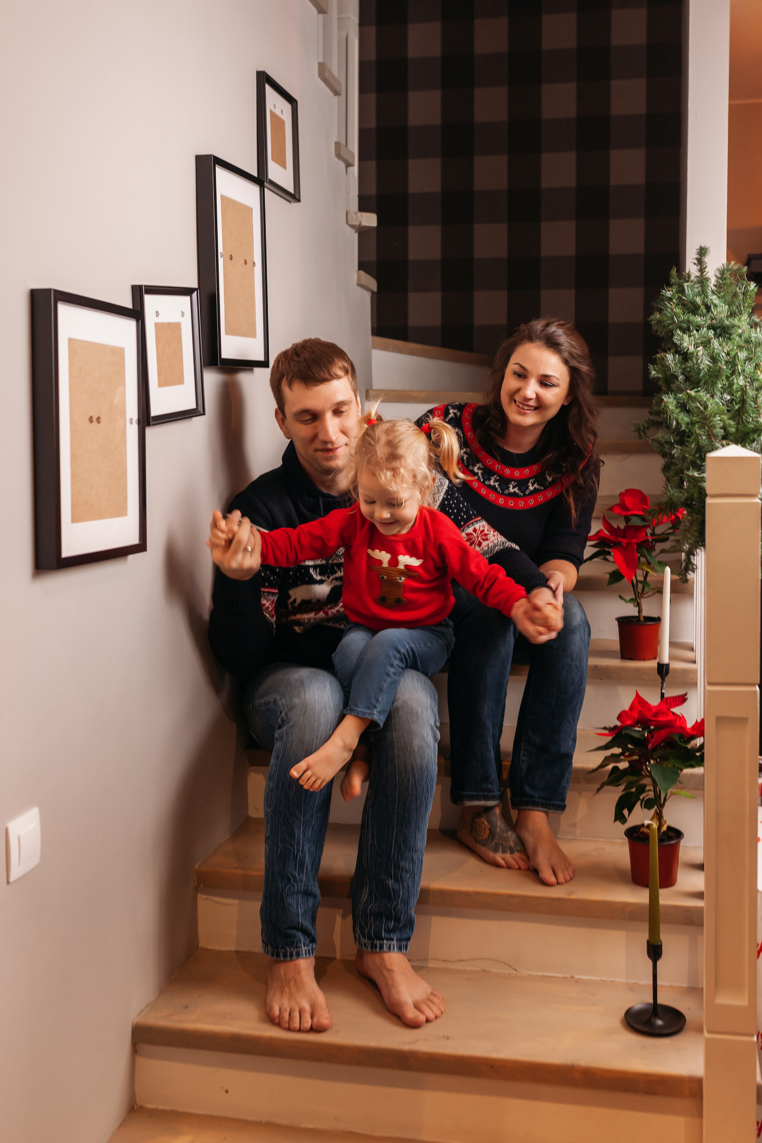 Новогодняя фотосессия в Домодедово. Фотограф новорожденных Москва, Домодедово