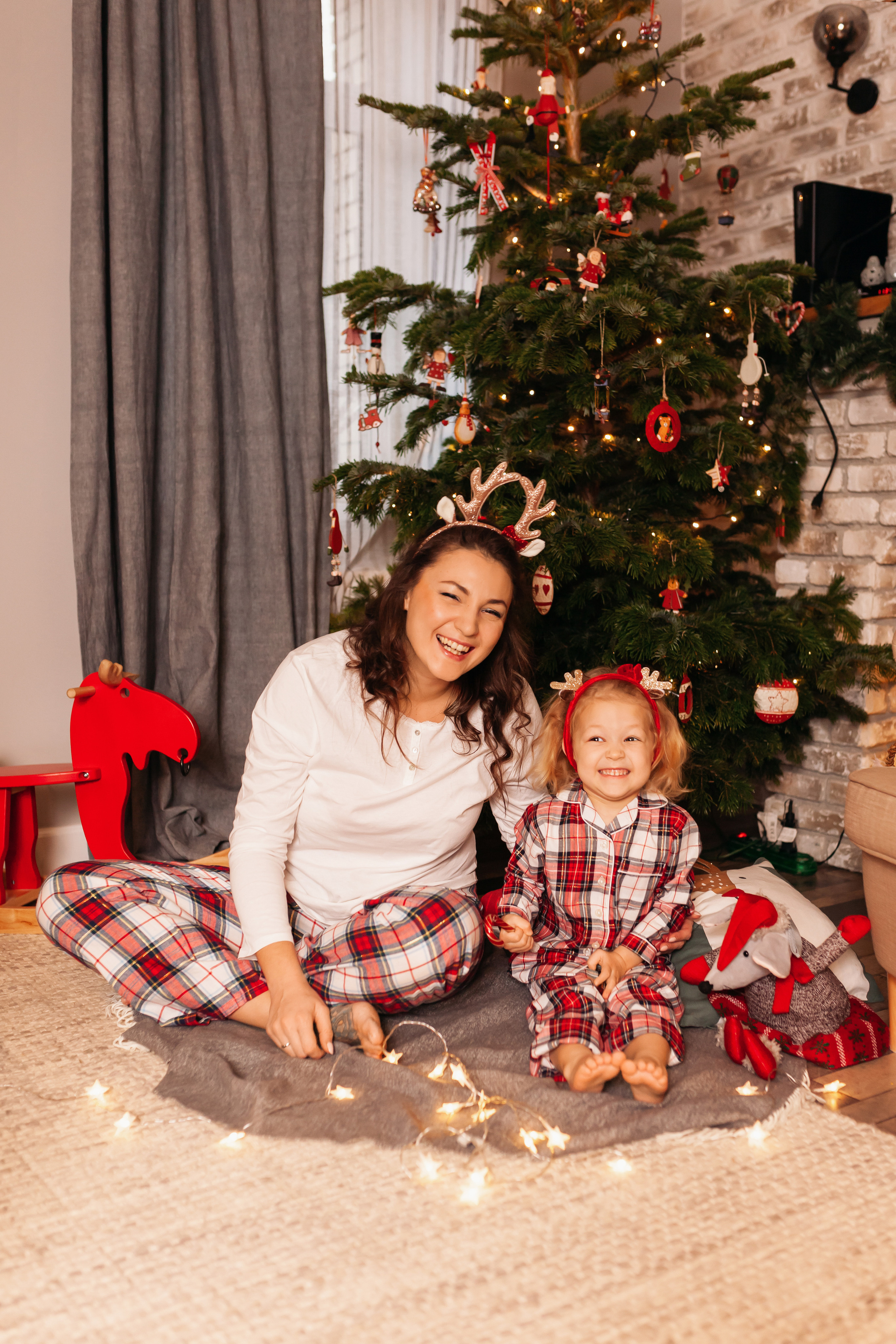 Новогодняя фотосессия в Домодедово. Фотограф новорожденных Москва, Домодедово