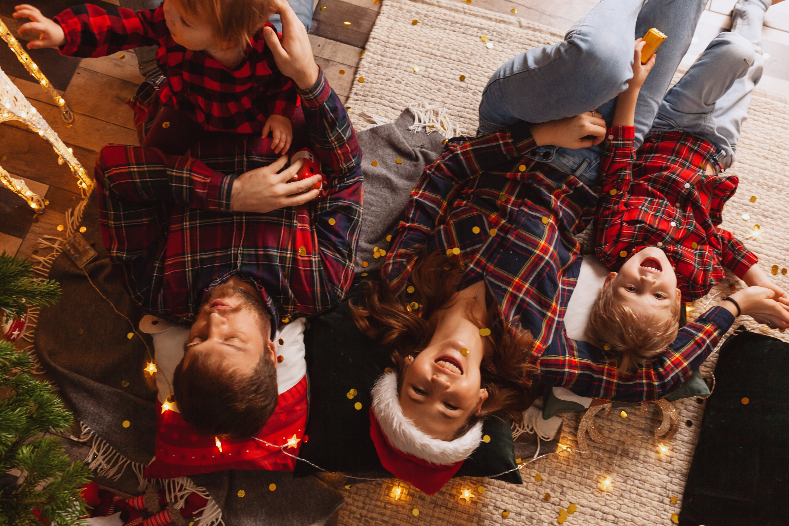 Новогодняя фотосессия в Видном. Фотограф новорожденных Москва, Домодедово