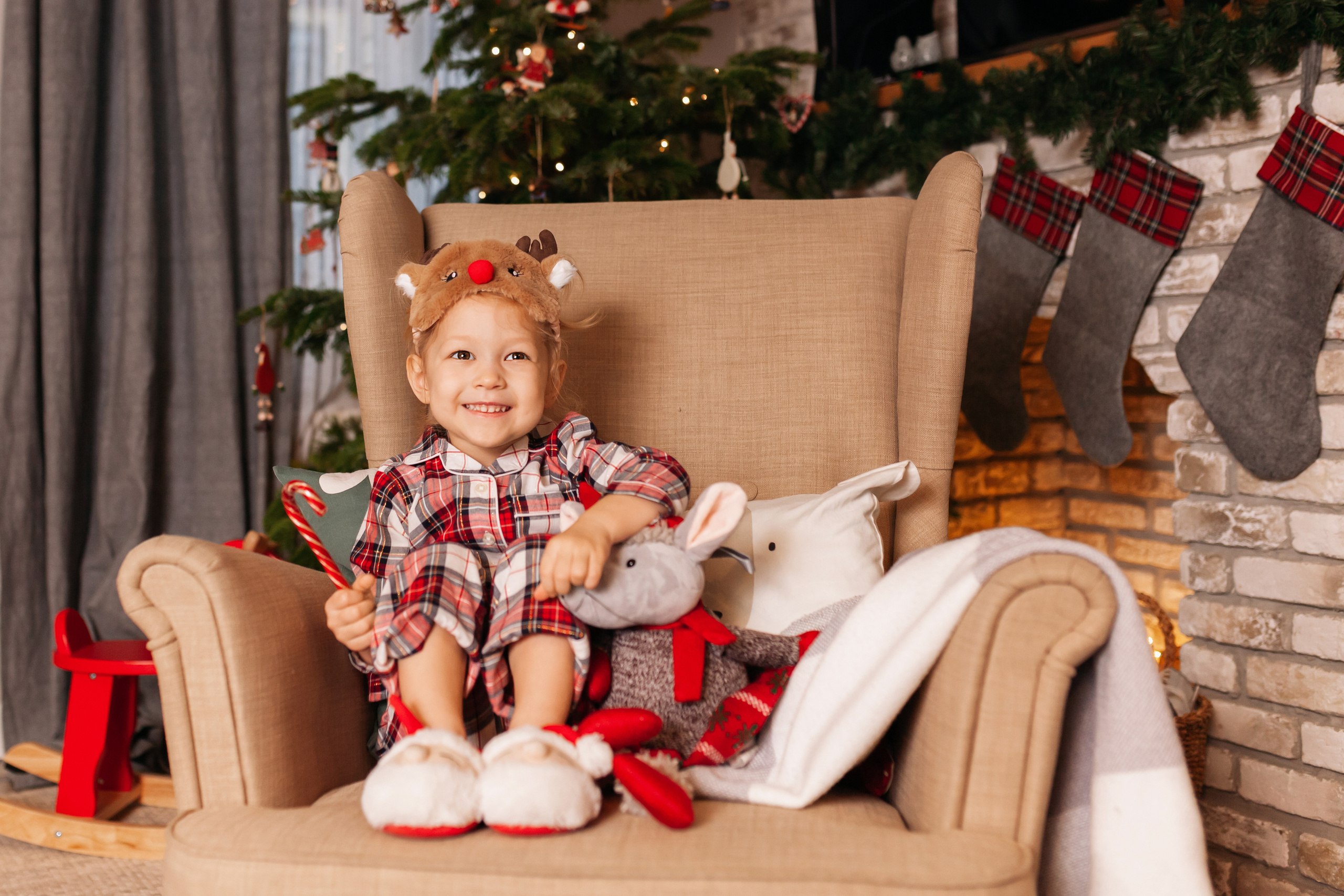 Новогодняя фотосессия в Домодедово. Фотограф новорожденных Москва, Домодедово