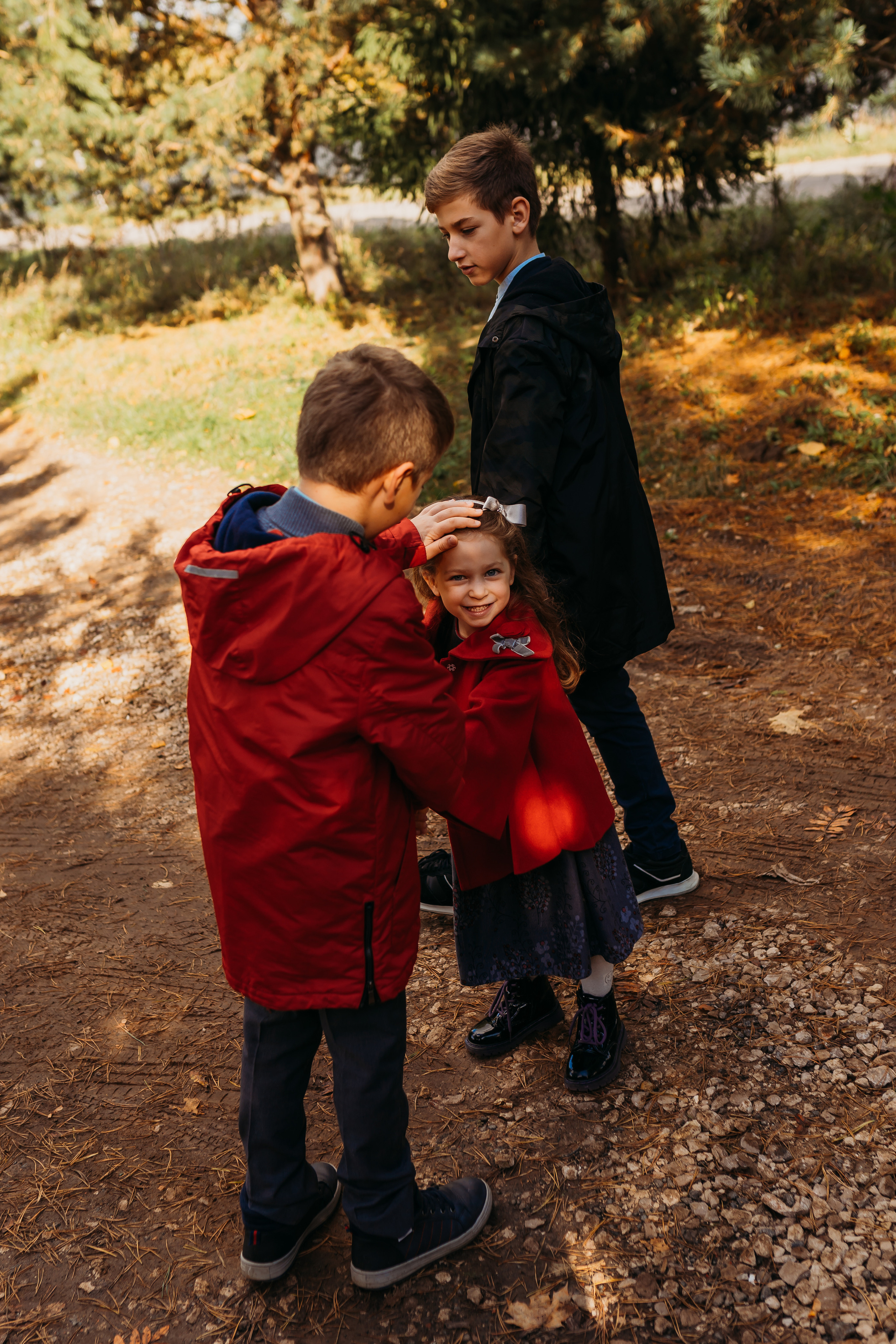 Прогулка осень в Домодедово. Фотограф новорожденных Москва, Домодедово