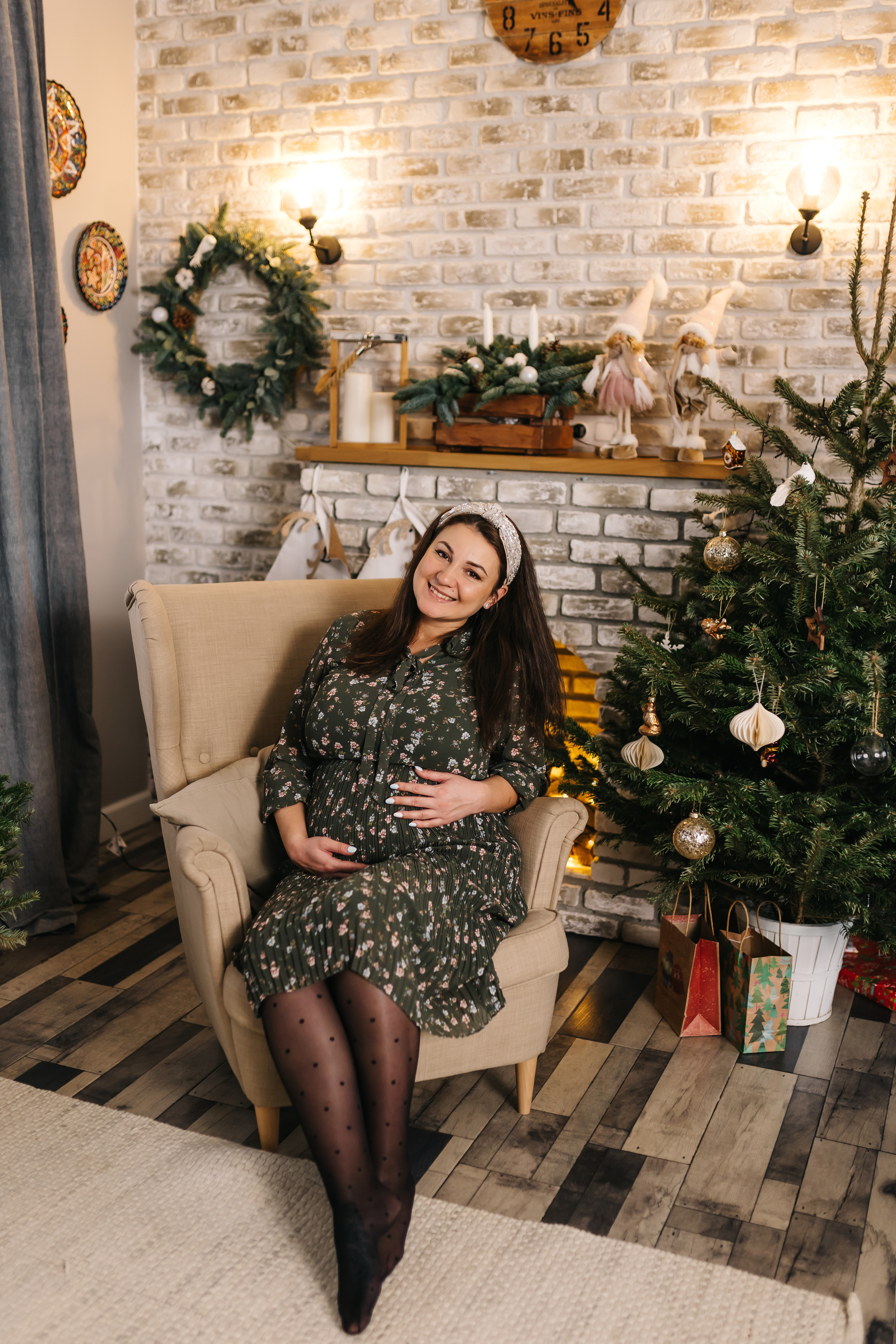 Фотосессия новогодняя в Домодедово. Фотограф новорожденных Москва, Домодедово