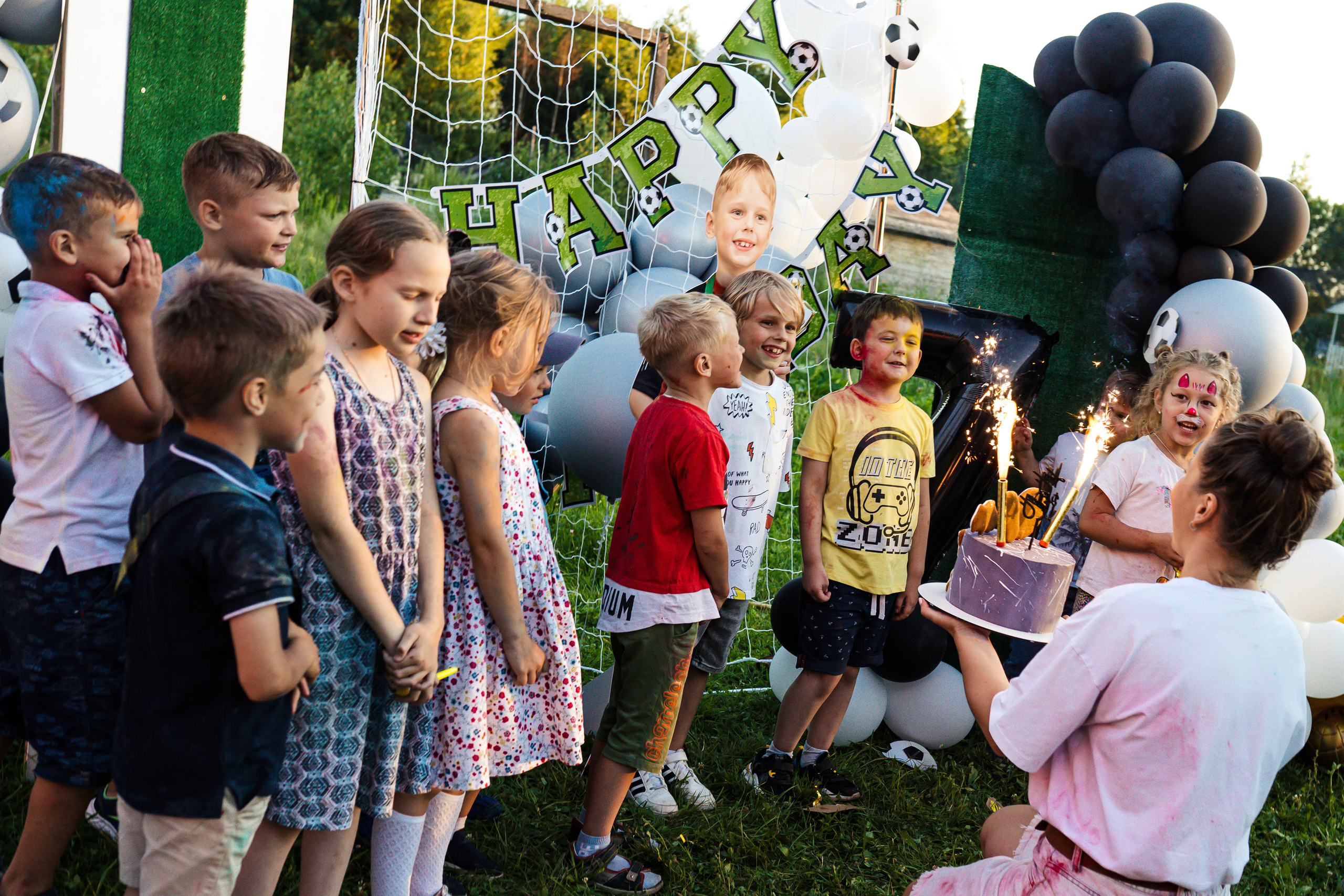 Фотограф на Детский день рождения в Домодедово. Фотограф новорожденных Москва, Домодедово