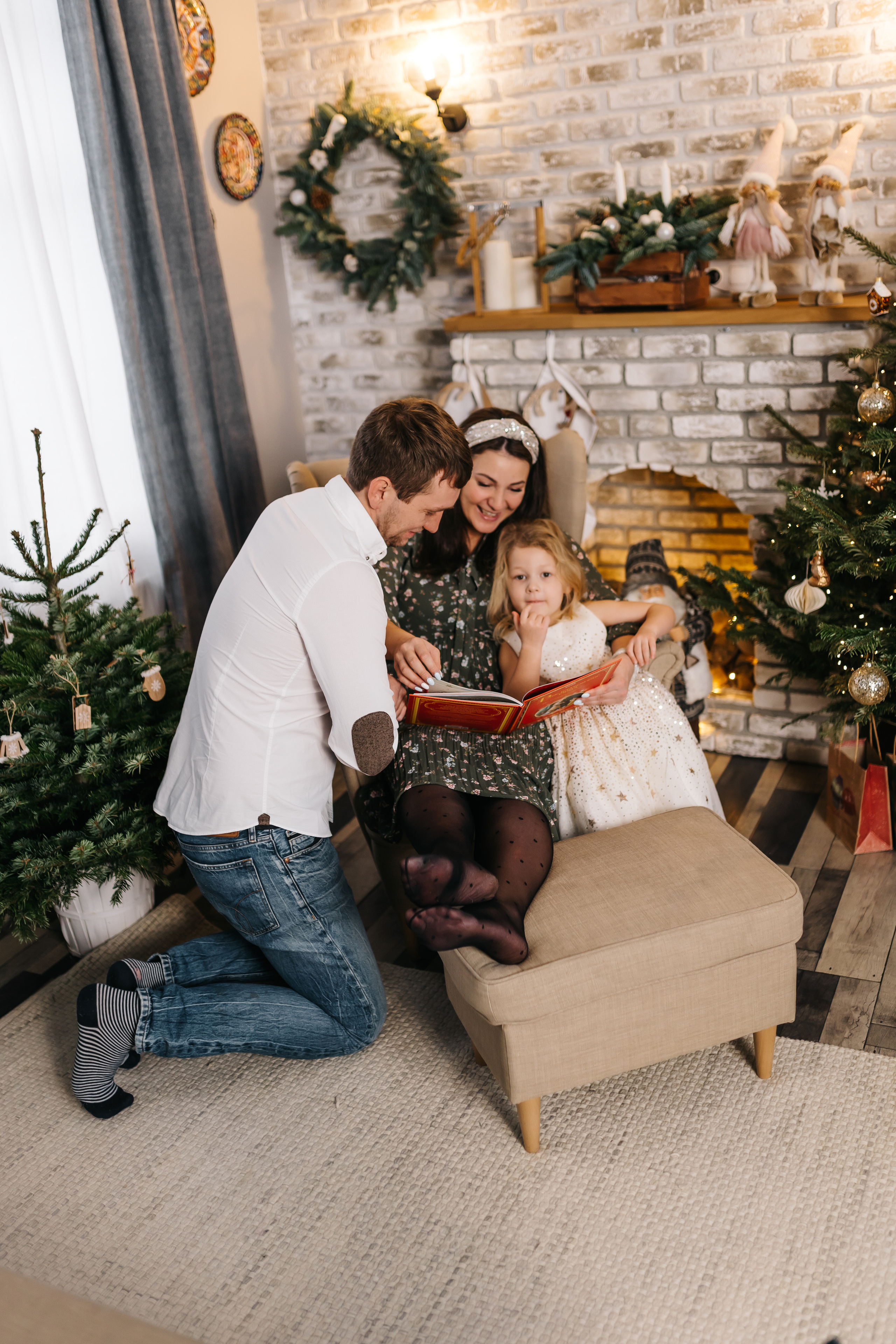 Фотосессия новогодняя в Домодедово. Фотограф новорожденных Москва, Домодедово