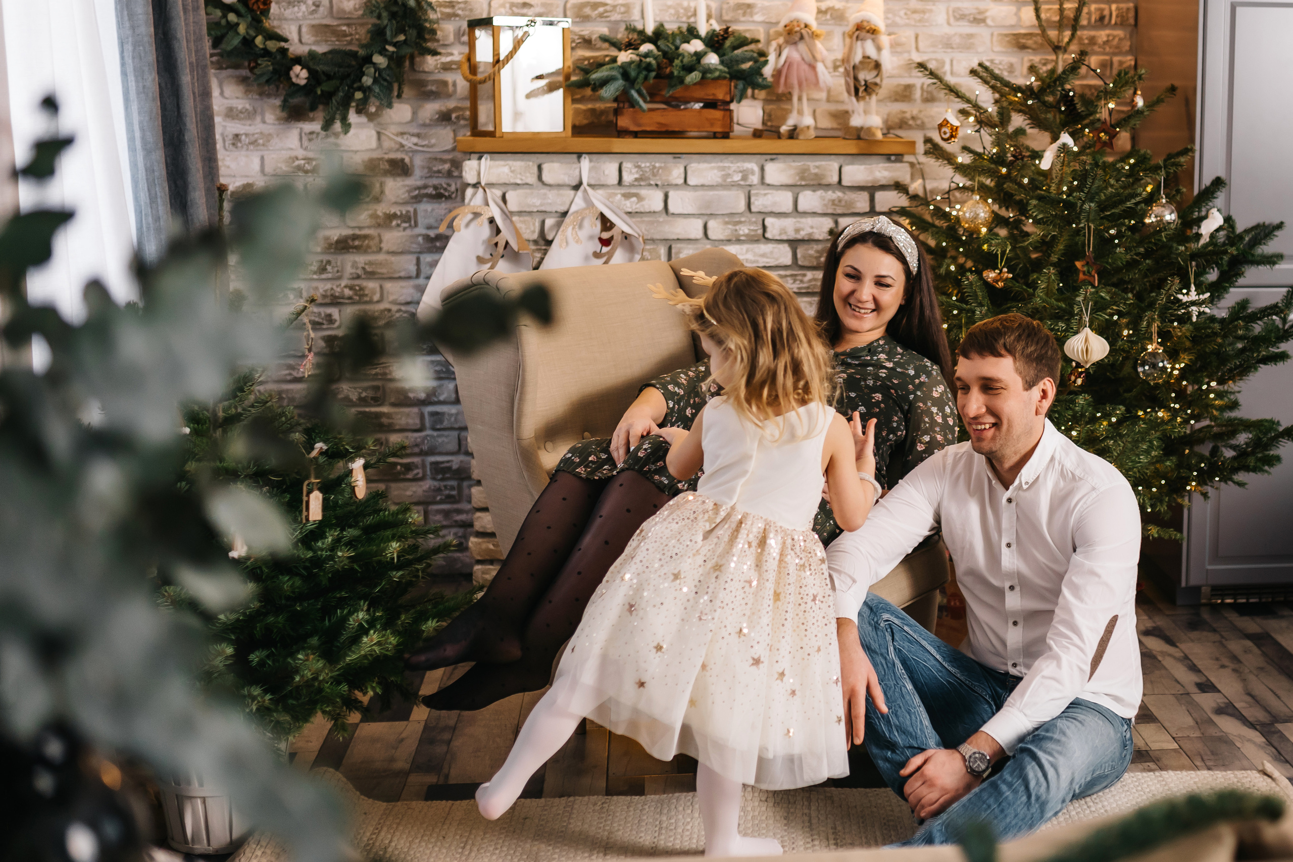 Фотосессия новогодняя в Домодедово. Фотограф новорожденных Москва, Домодедово