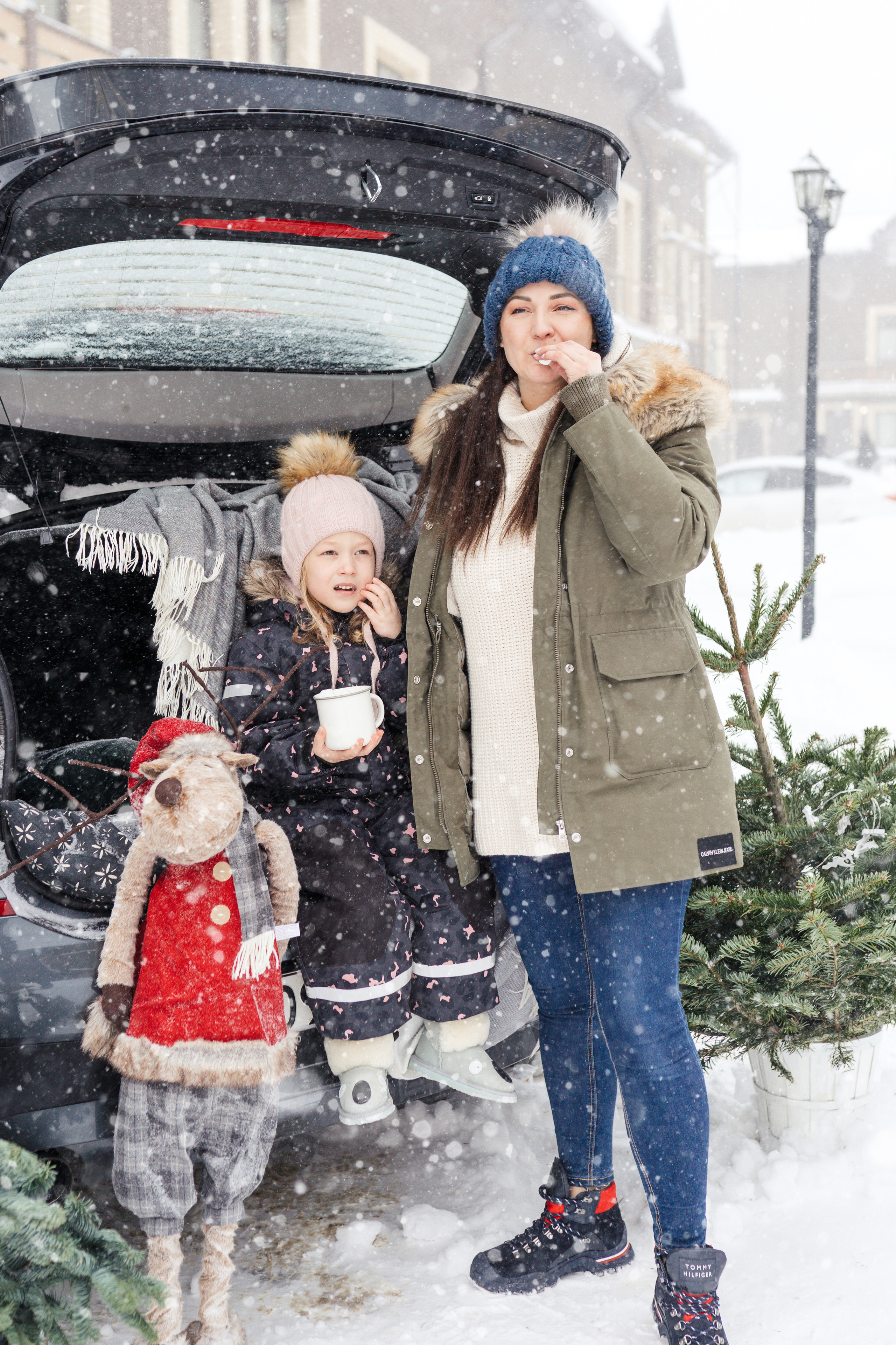 Новогодняя фотосессия на дом. Фотограф новорожденных Москва, Домодедово
