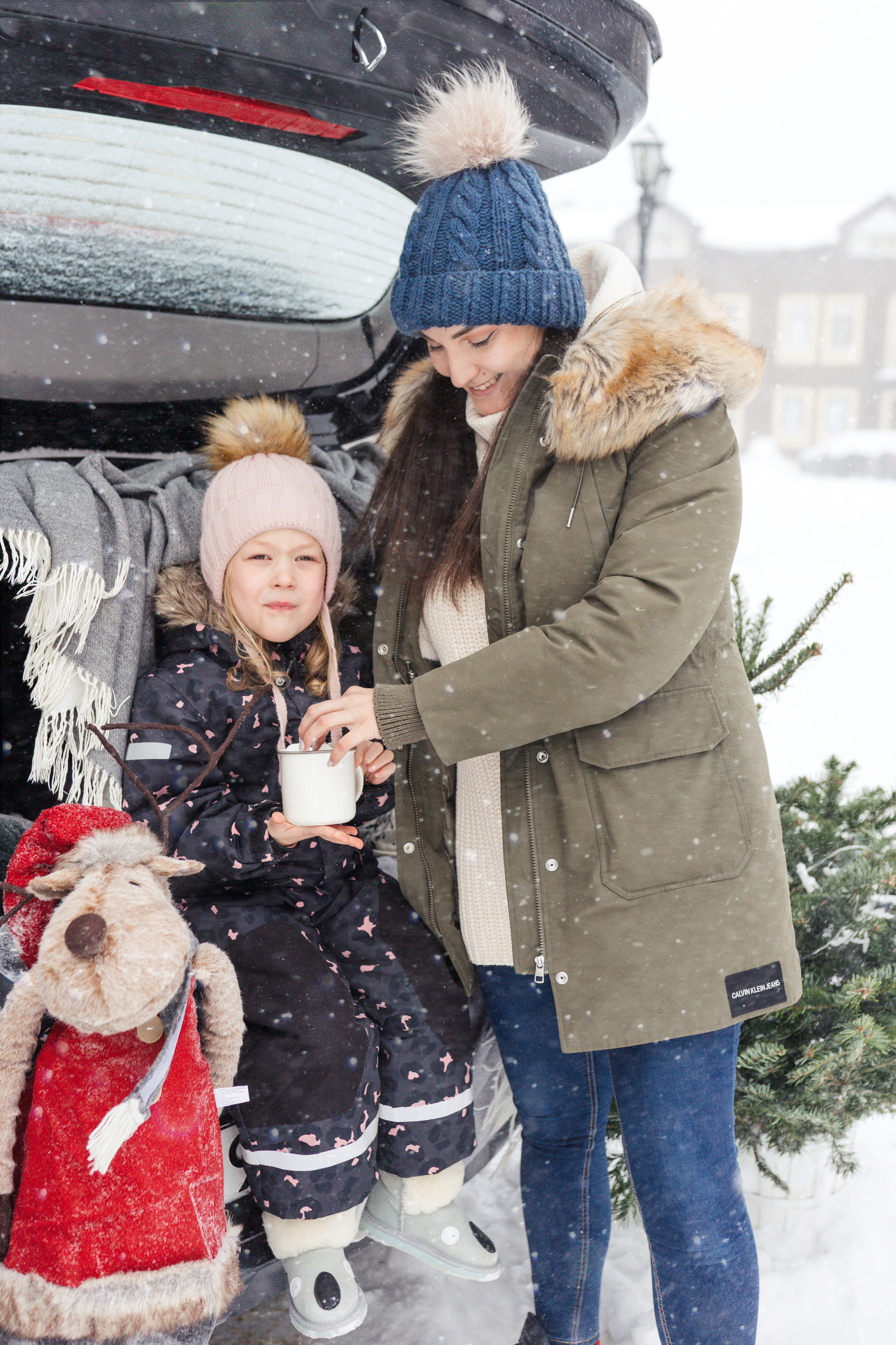 Новогодняя фотосессия на дом. Фотограф новорожденных Москва, Домодедово