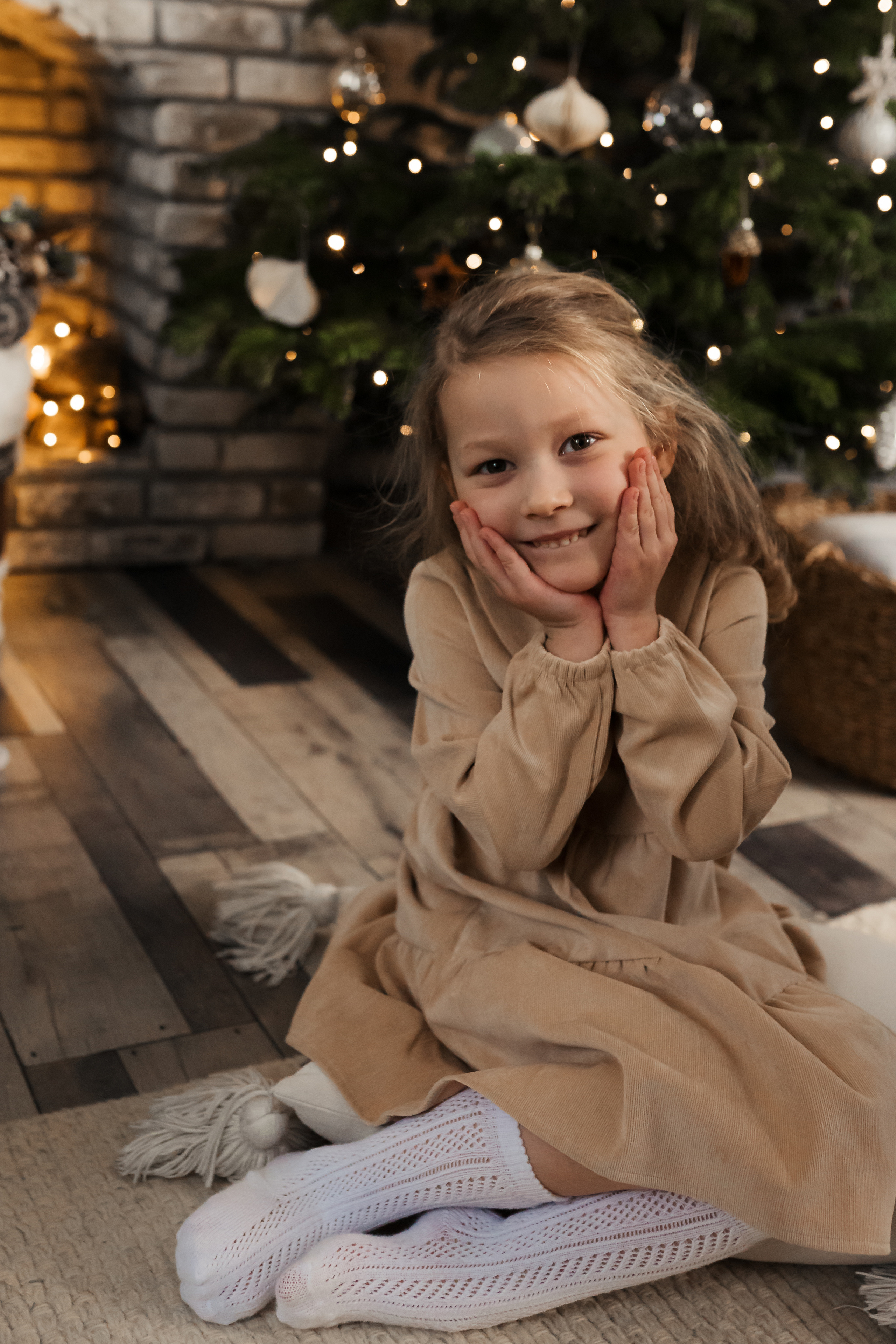 Новогодняя фотосессия на дом. Фотограф новорожденных Москва, Домодедово