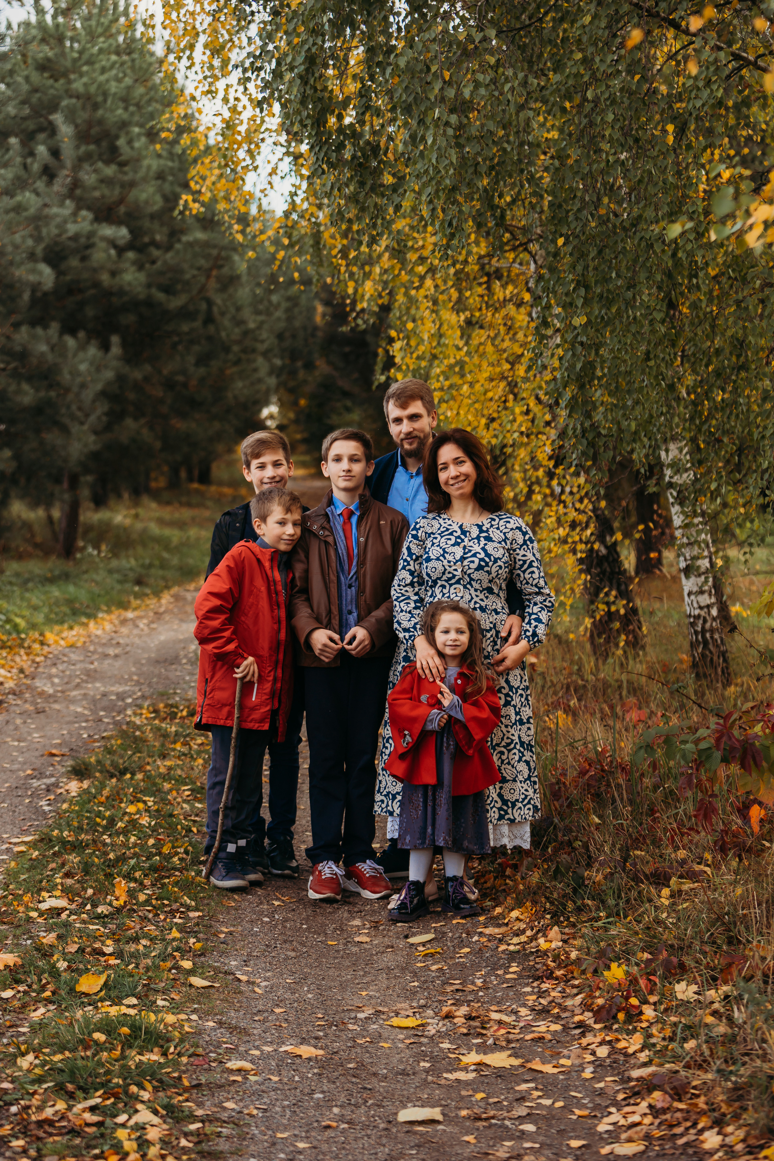 Прогулка осень в Домодедово. Фотограф новорожденных Москва, Домодедово