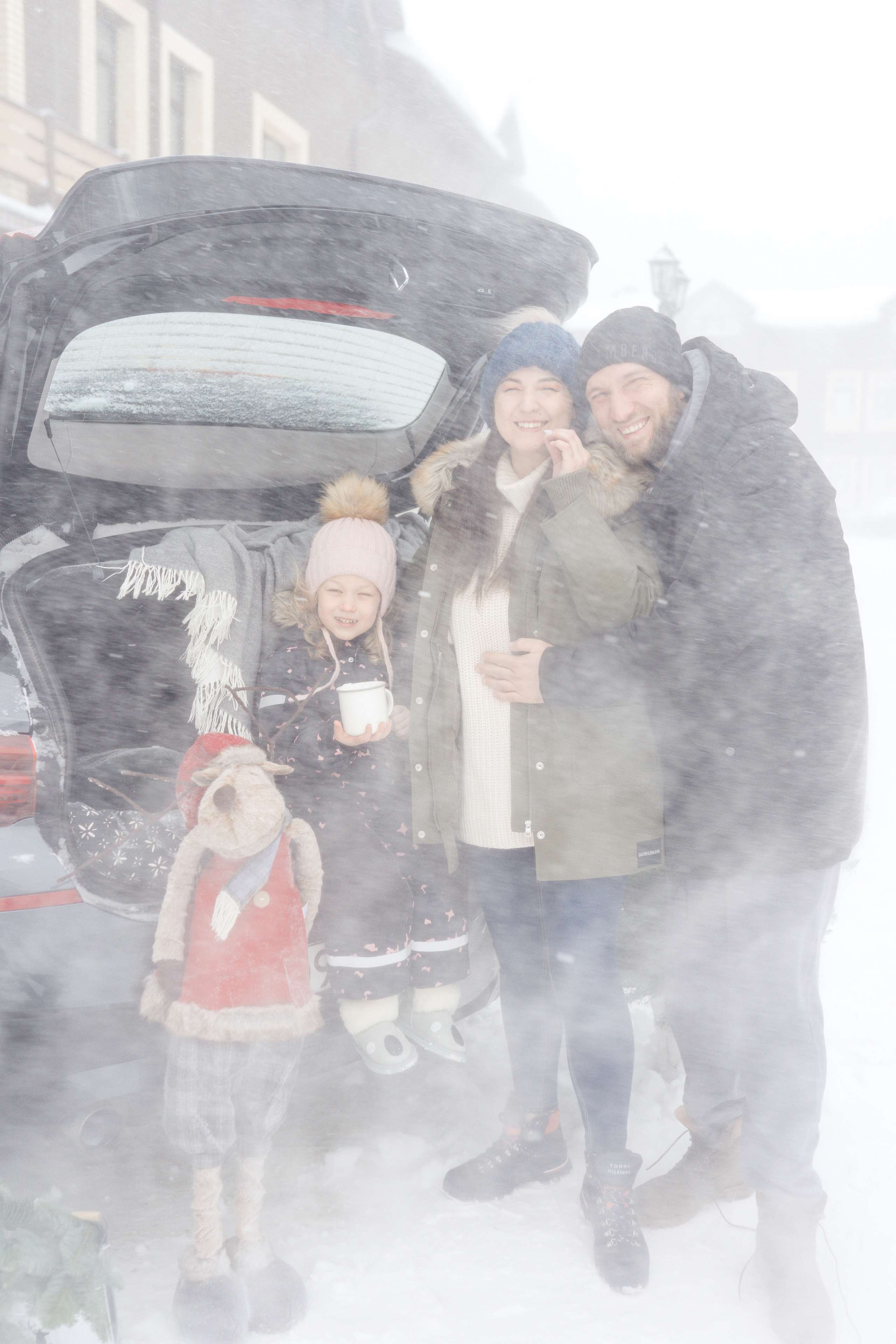 Новогодняя фотосессия на дом. Фотограф новорожденных Москва, Домодедово