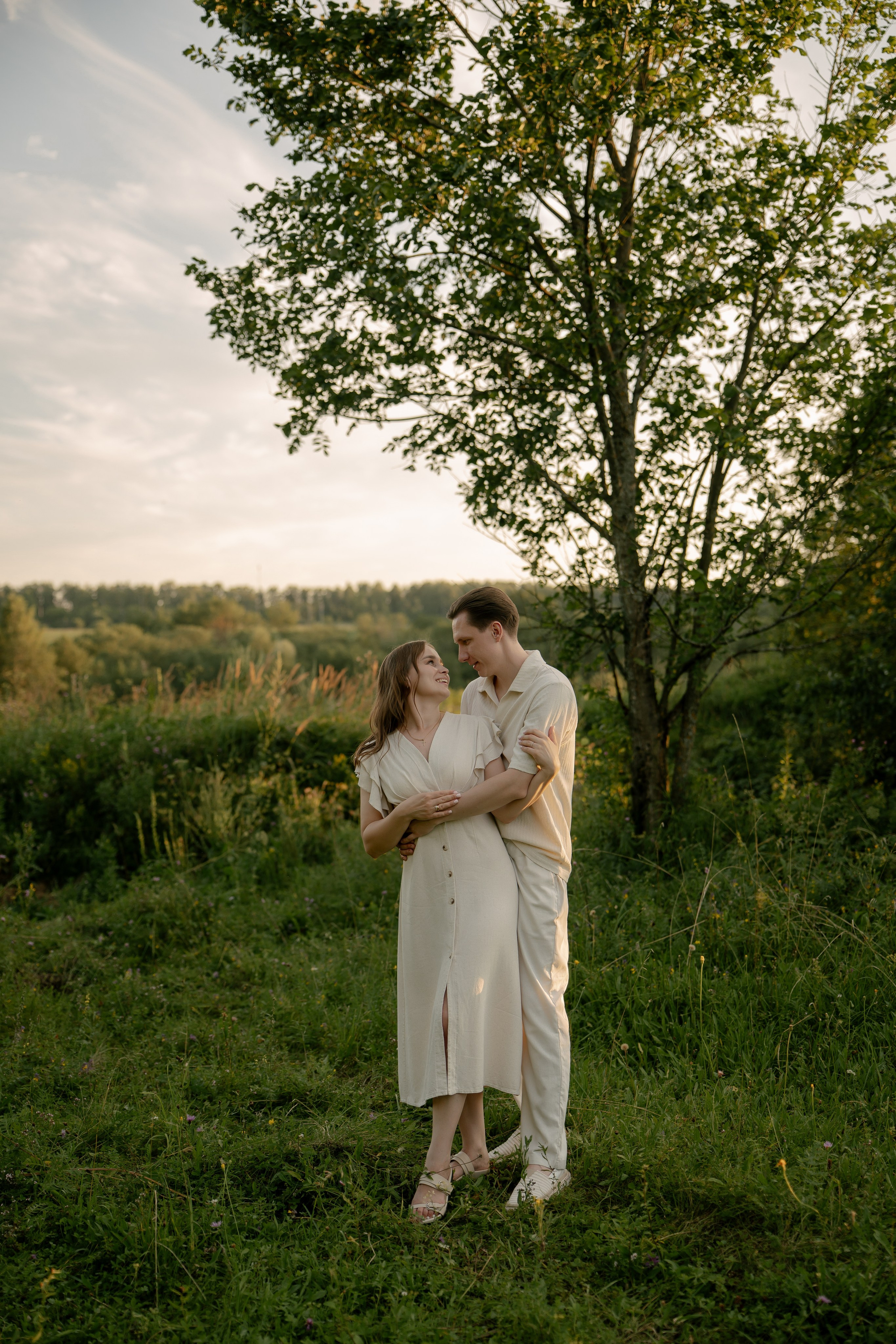 На закате. Свадебный и семейный фотограф в Москве и Красногорске — живые кадры | Анастасия Тихонова