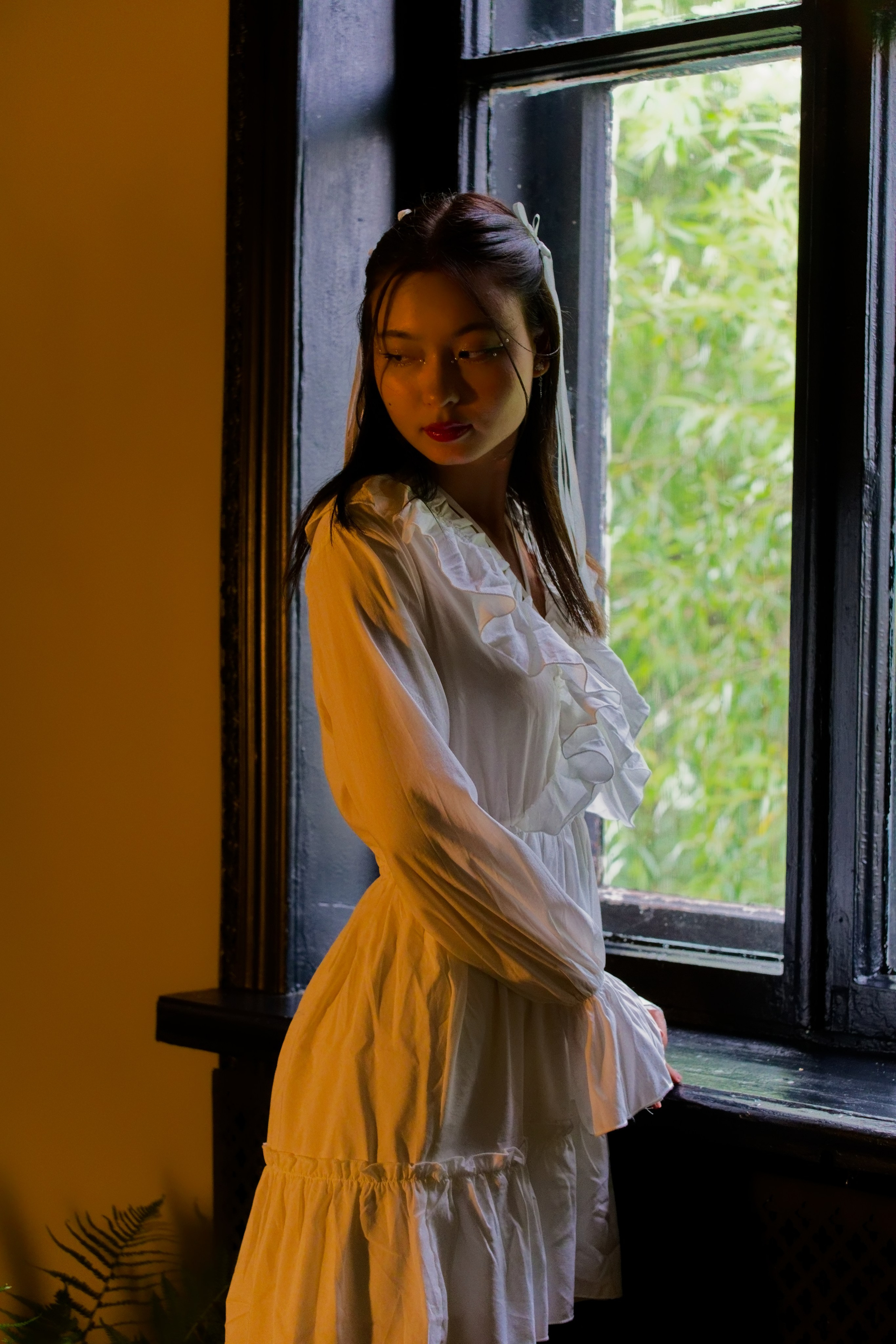 Аделина. Папоротник. Фотограф Денис Шемет