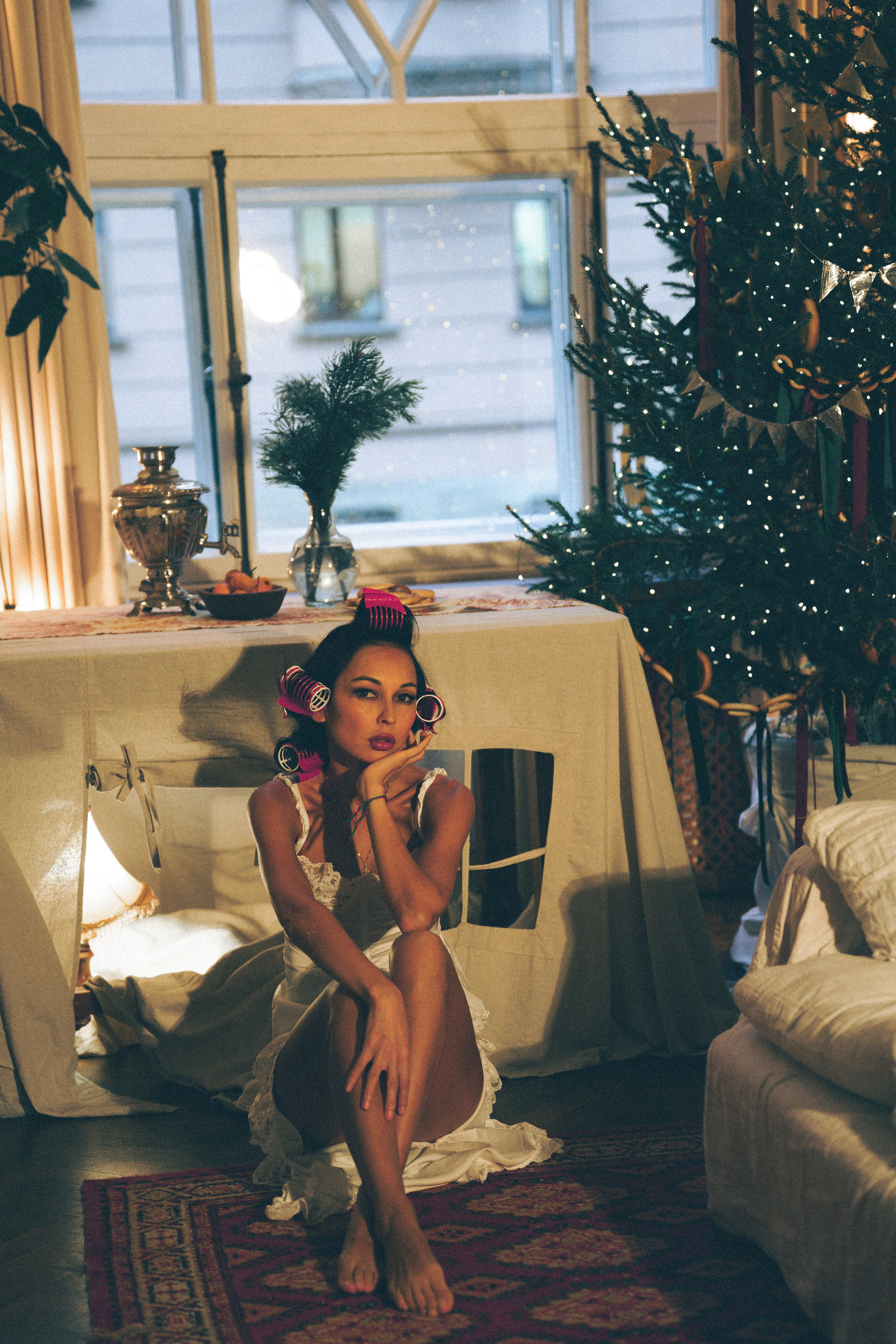 ФОТОСЕСИИЯ К НОВОМУ ГОДУ В АТМОСФЕРНОЙ СТУДИИВ ЦЕНТРЕ ПИТЕРАИ ВИНТАЖНЫЙ ОБРАЗ. Профессиональный фотограф, Санкт-Петербург — Виктория Богомолова