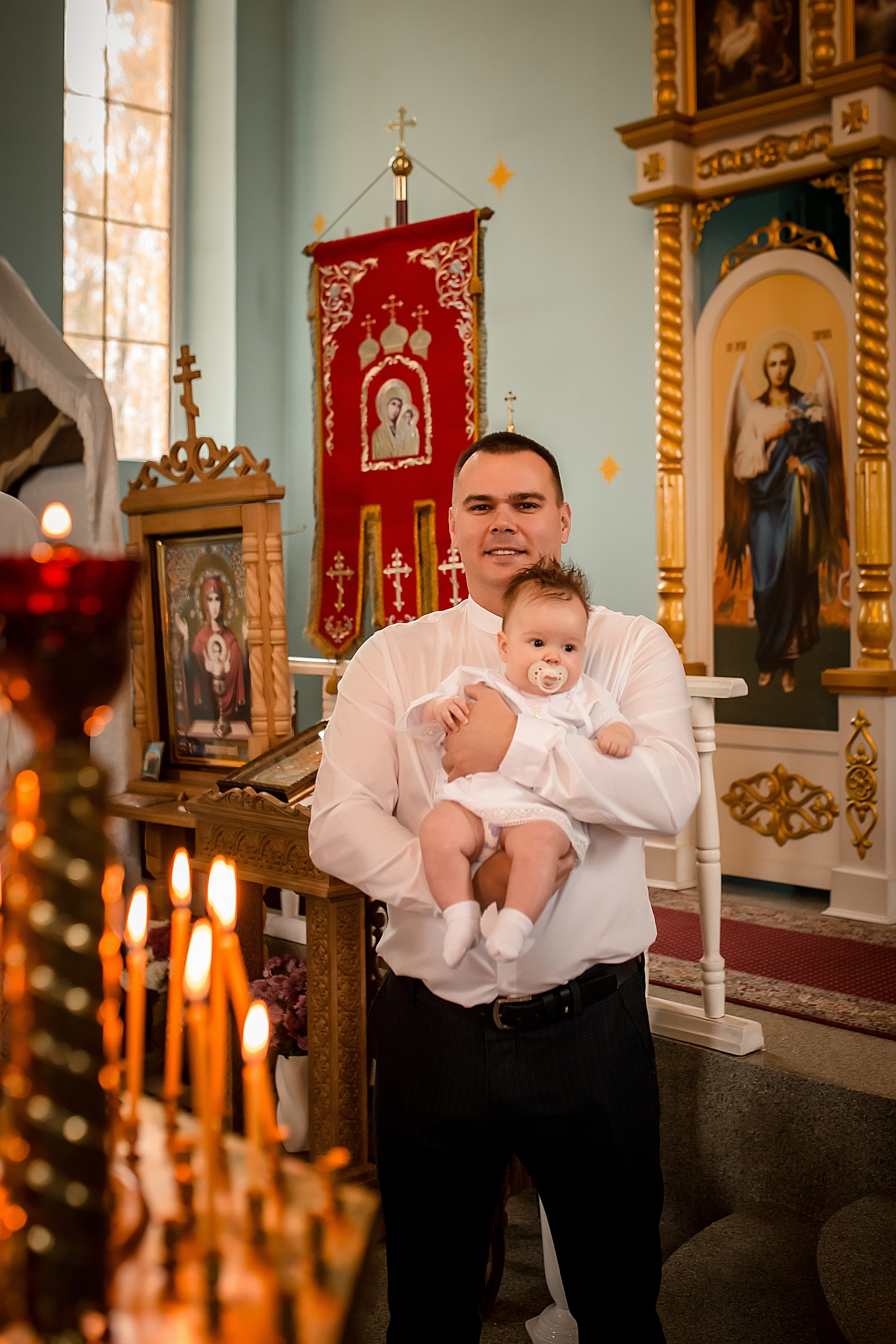 Крещение Верочки