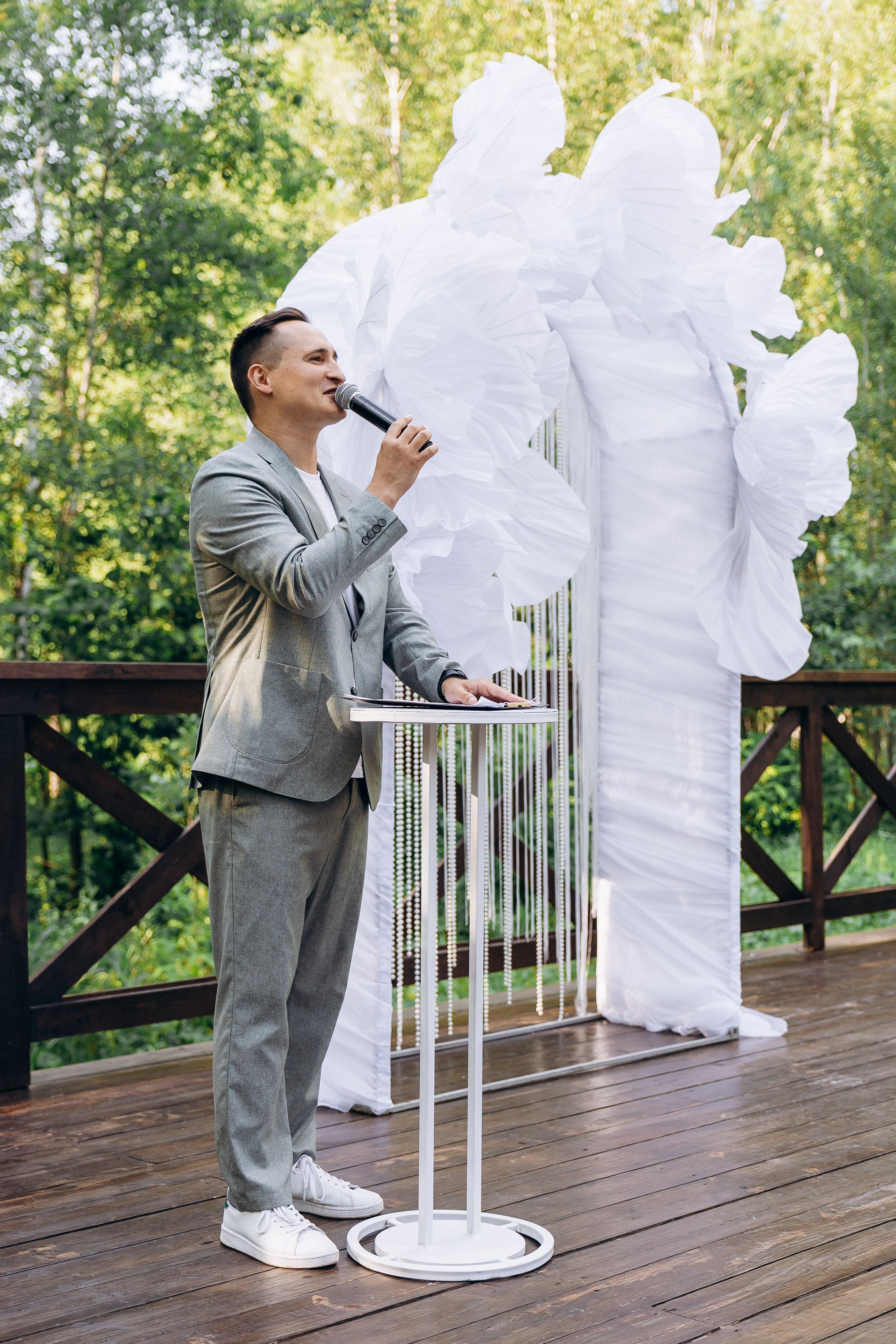 банкетный зал Веранда Лес. Ведущий Радиф Ахмадиев