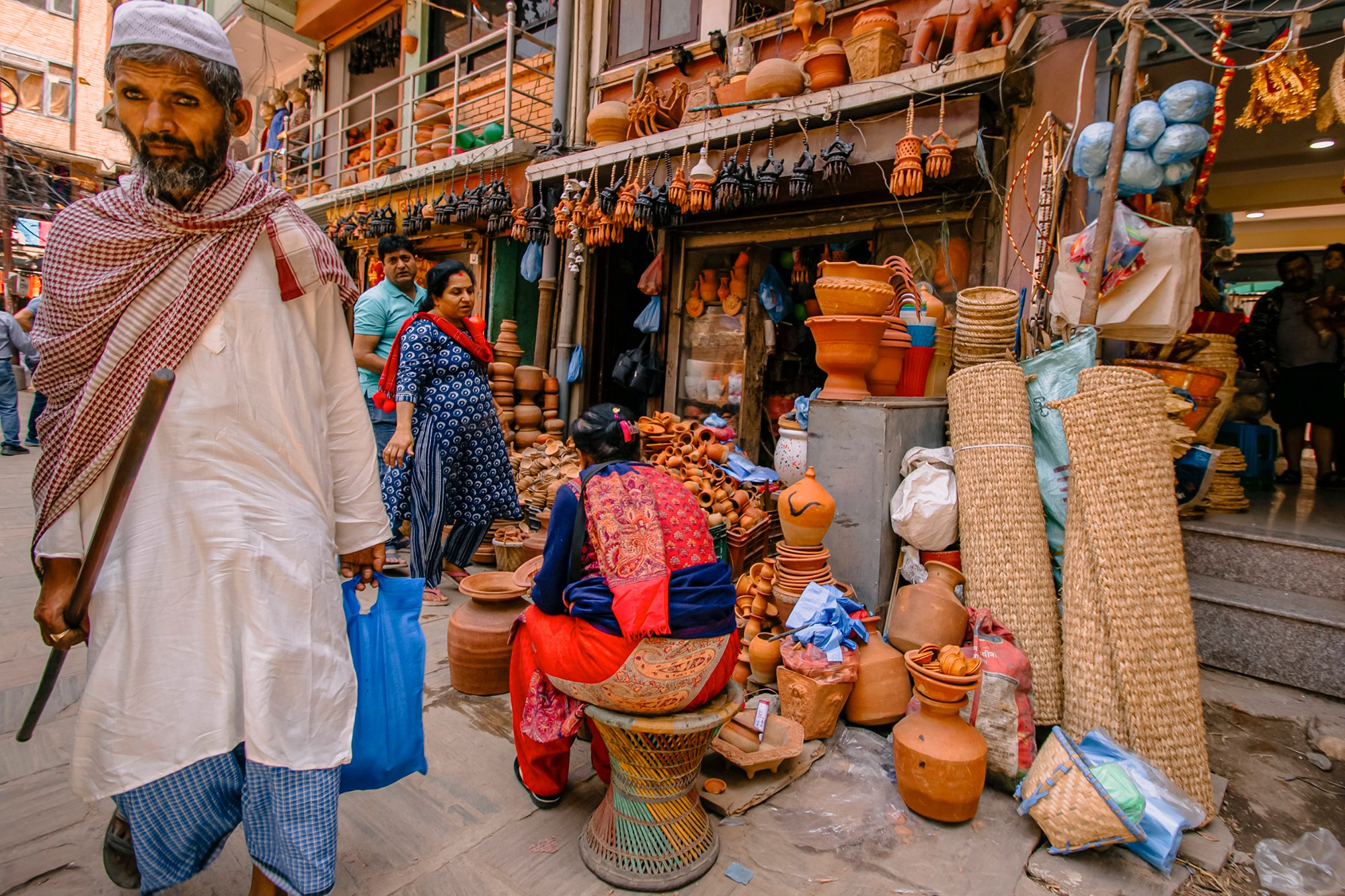 Kathmandu street. Iraogo