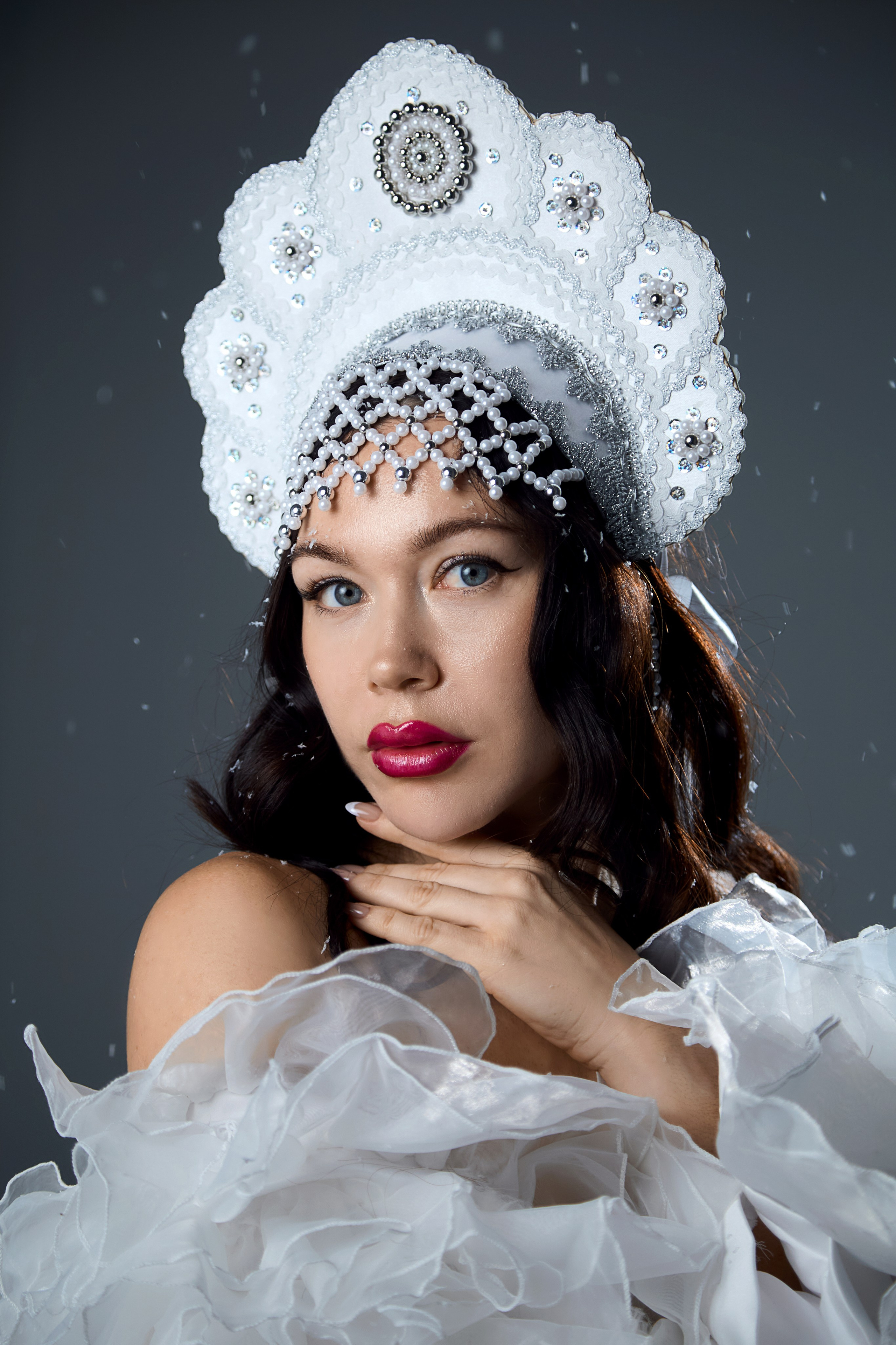 Снегурочка. Фотограф Юля Шифельбаен г. Рязань