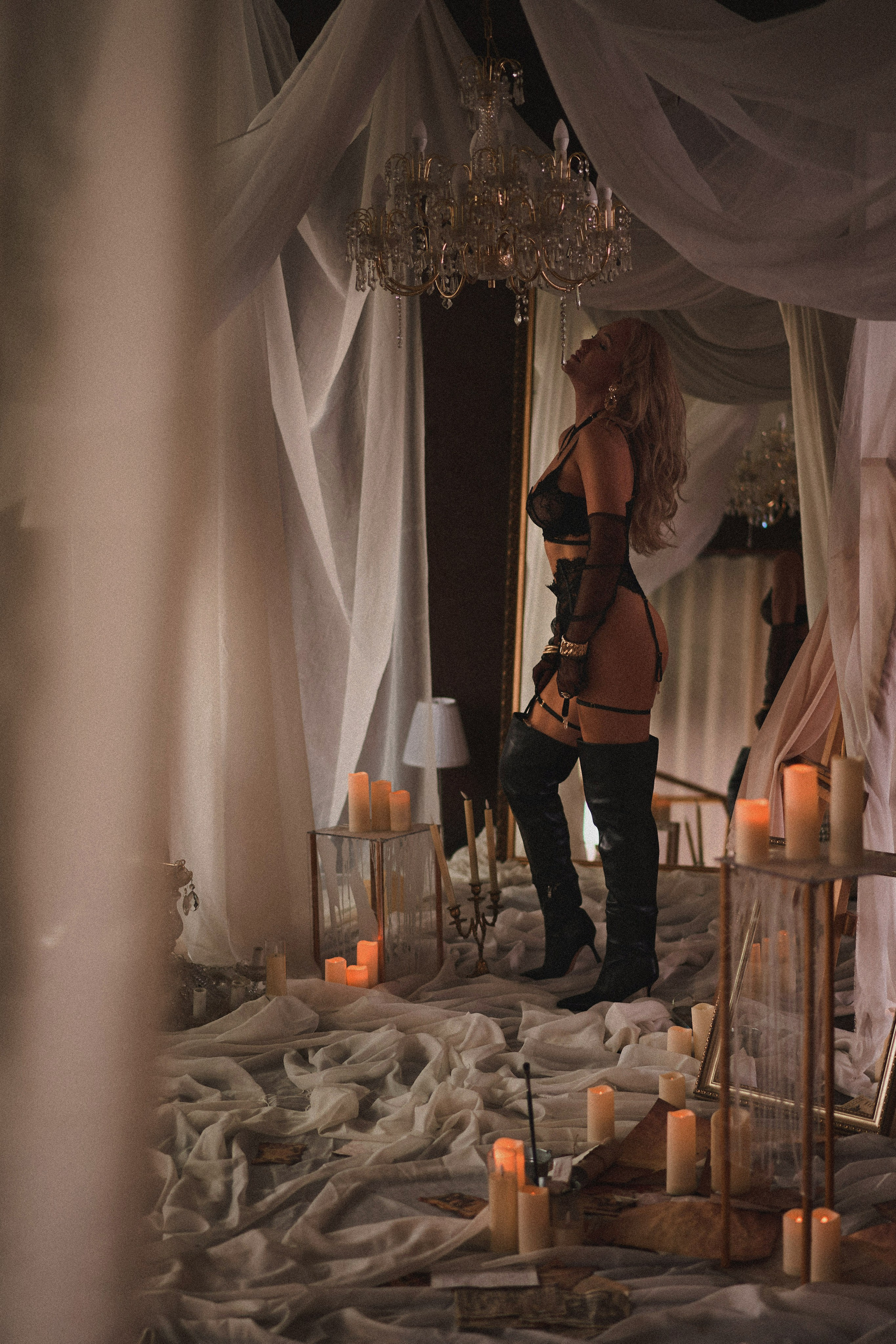 Фотосессия будуар в студии. Фотограф Екатеринбург Кокшарова Александра