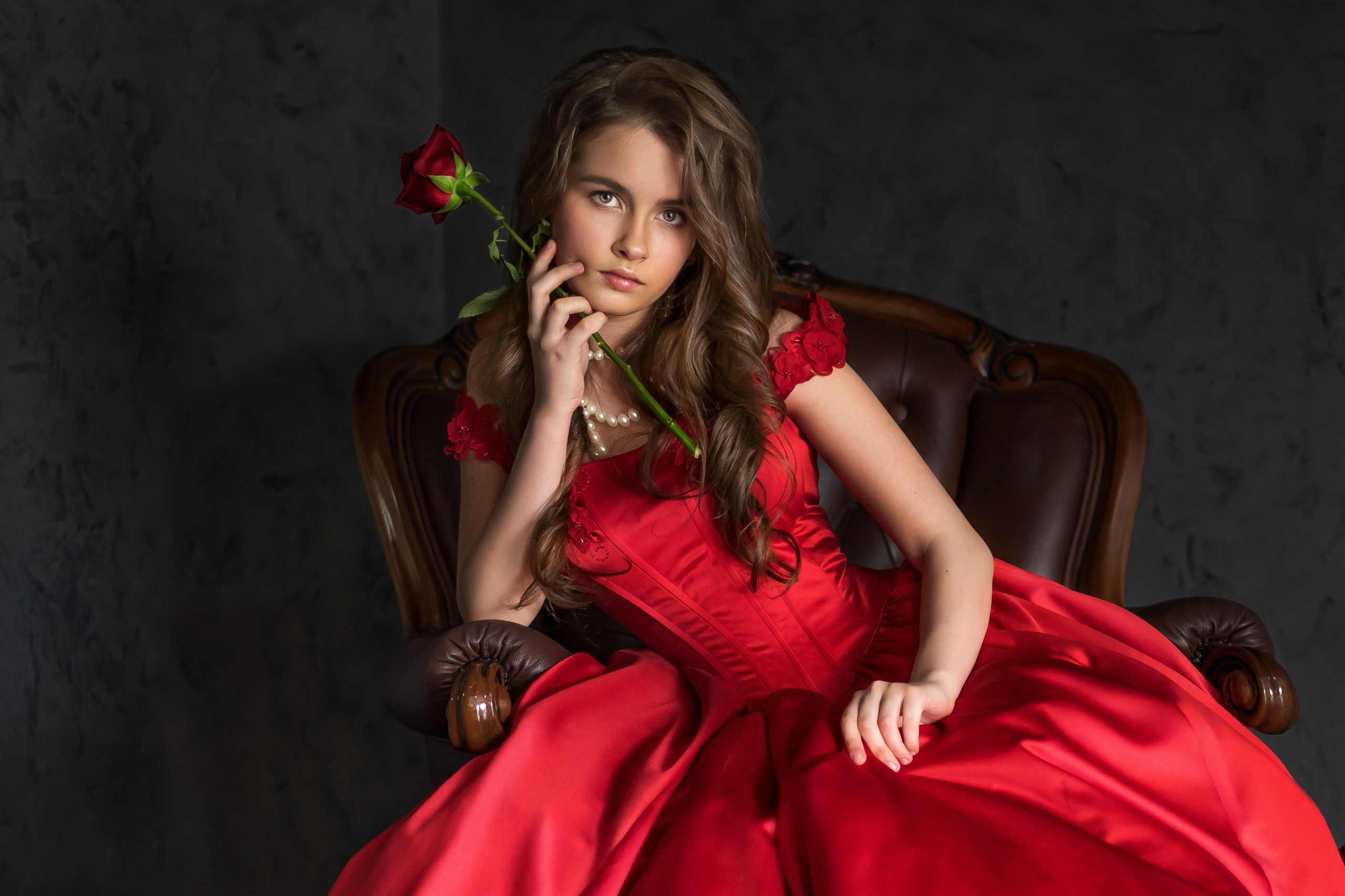 Портретная фотосессия в студии. Фотограф Екатеринбург Кокшарова Александра