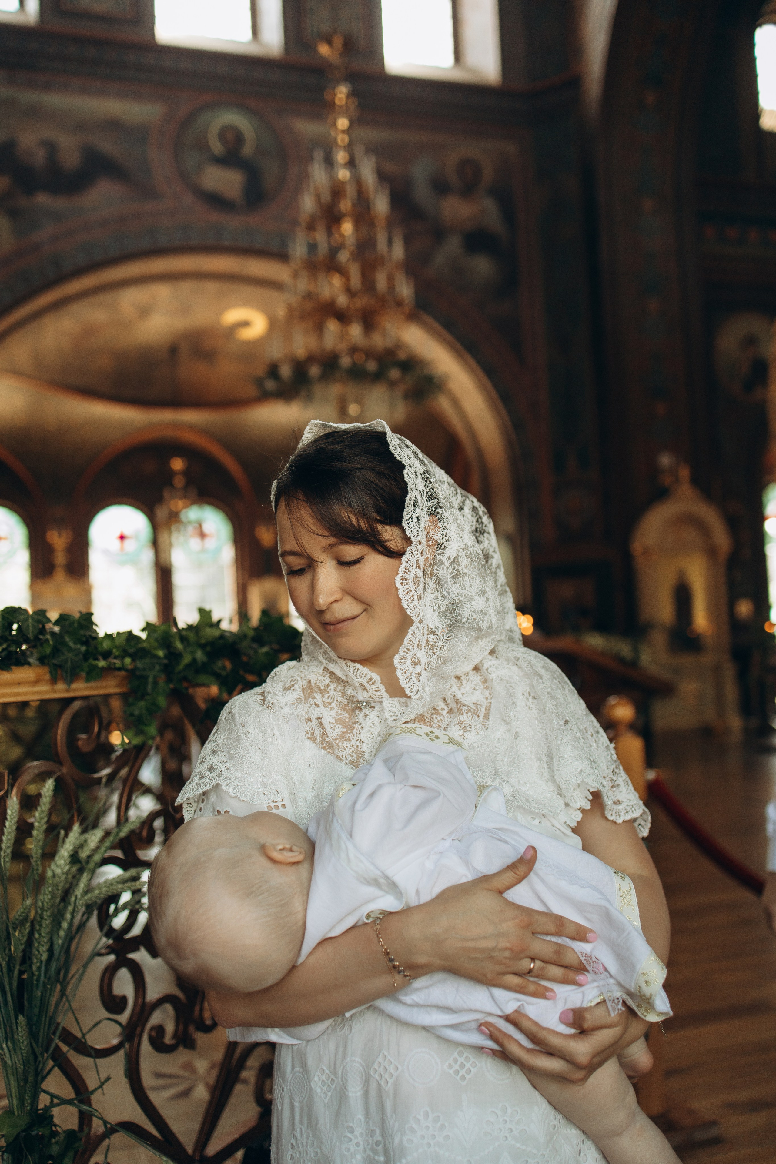 Двойное крещение Анны и Саши. Самый теплый фотограф в Краснодаре Рябоконь Ксения