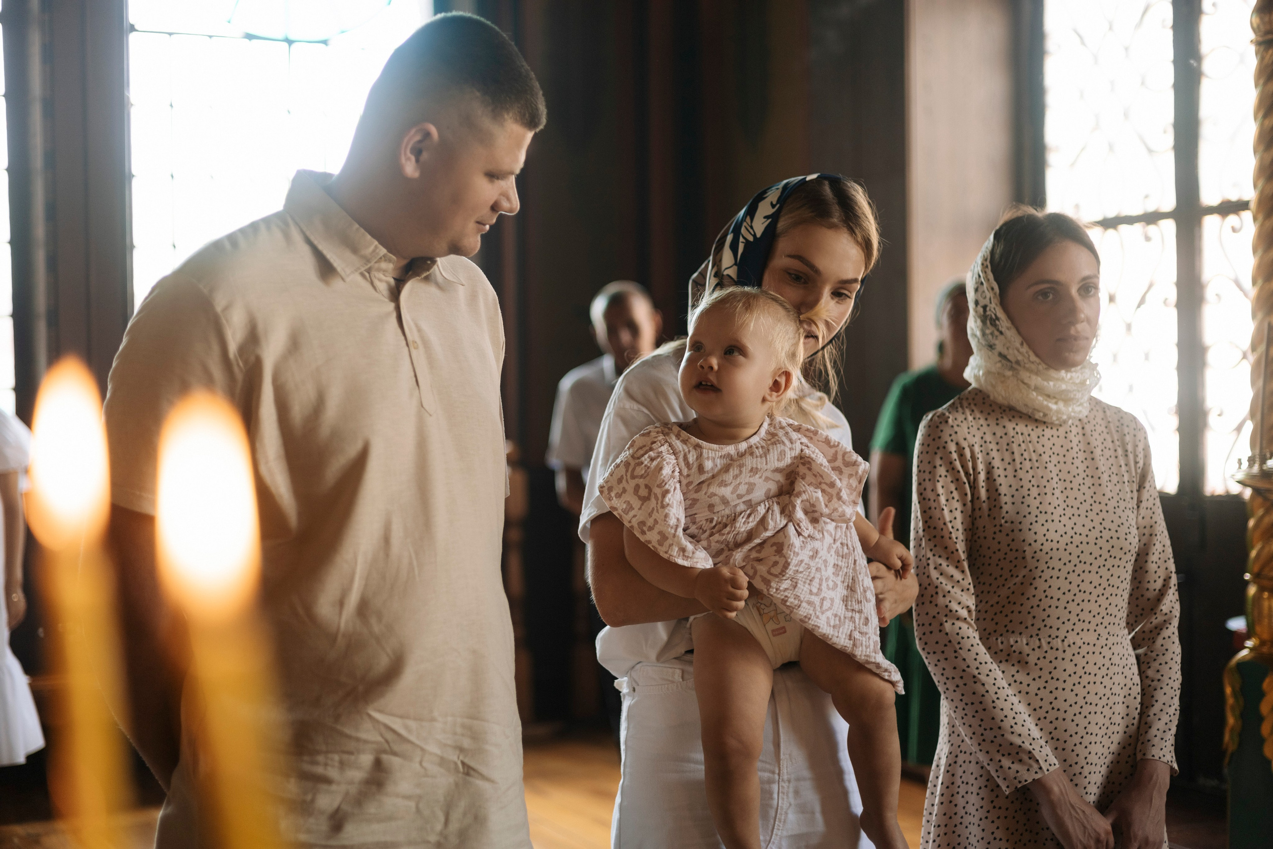 Крещение Варвары. Самый теплый фотограф в Краснодаре Рябоконь Ксения