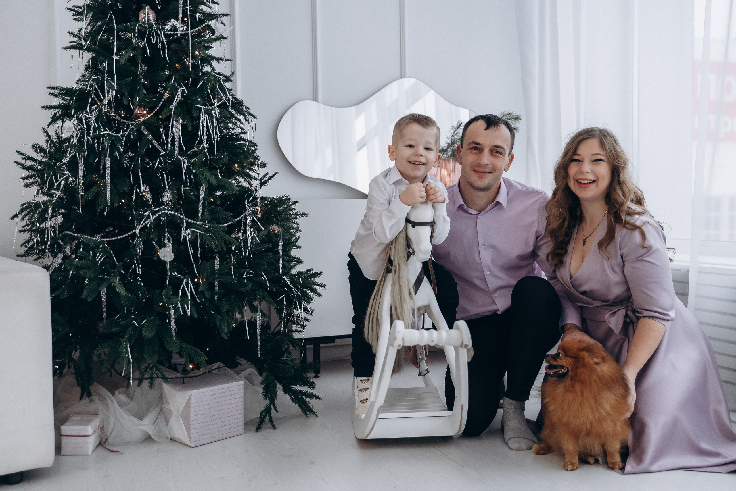 Новогодняя для Веры 2 часть. Семейный фотограф в Минске Дарья Дреко