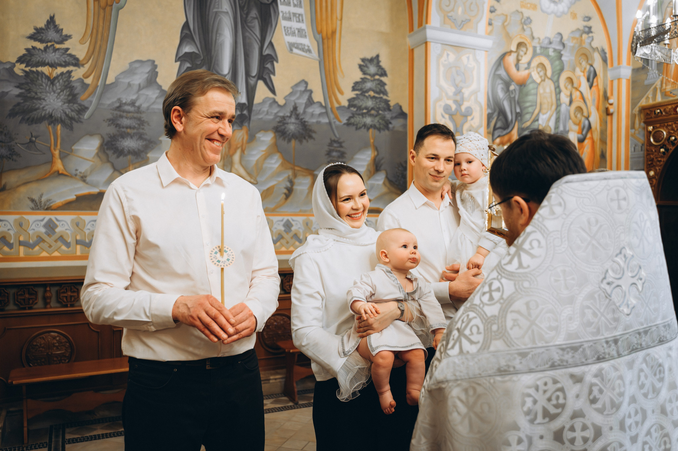 Крещение Фёдора (Храм Всех Святых) криптовый. Семейный фотограф в Минске Дарья Дреко