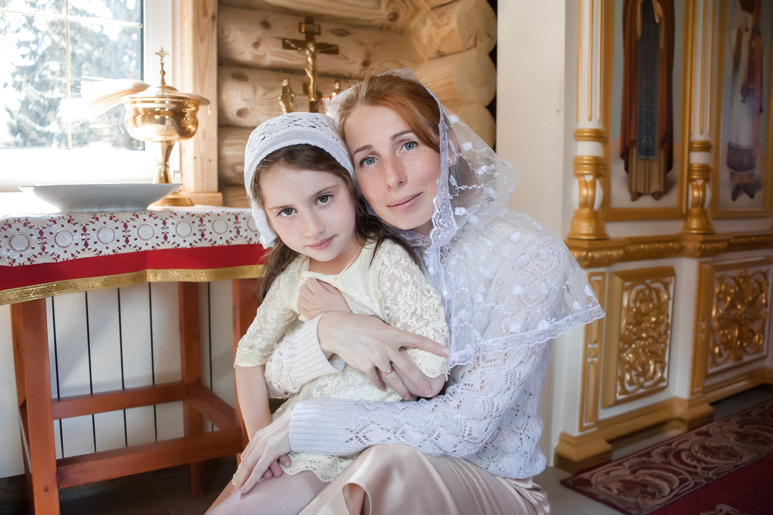 Таинство Крещения Александры. Портретный, семейный, свадебный фотограф в Брянске Маргарита Василькова