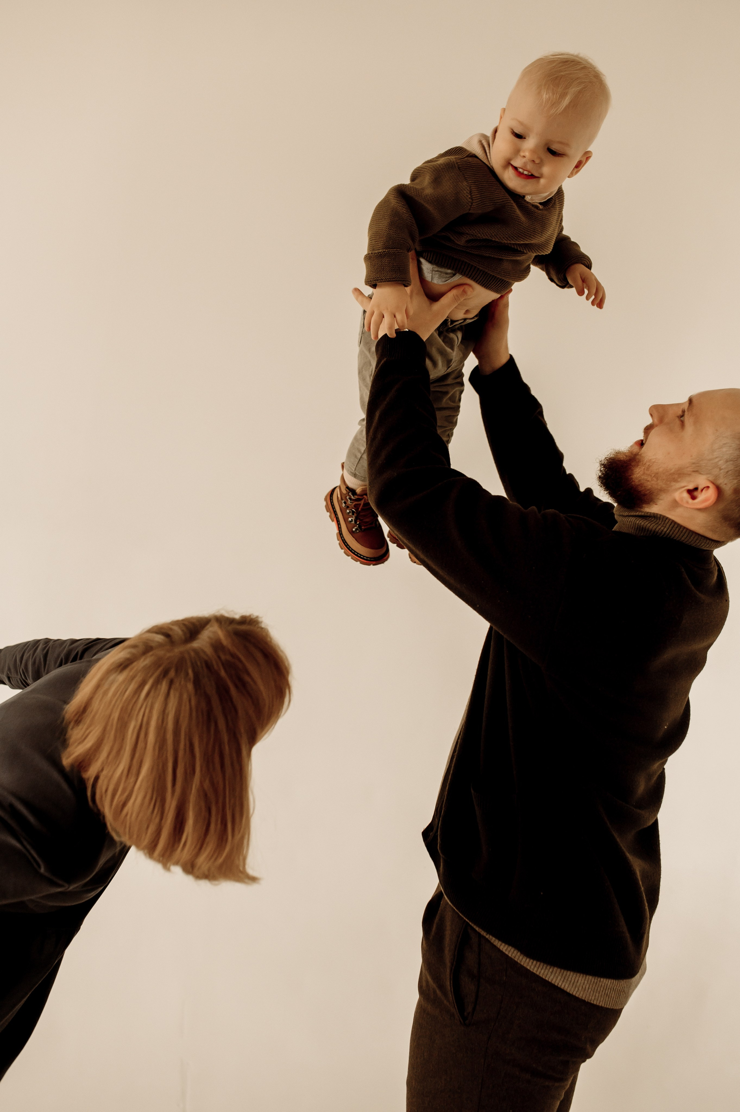 Аня, Миша и Тиша. Фотограф Мария Стрелкова