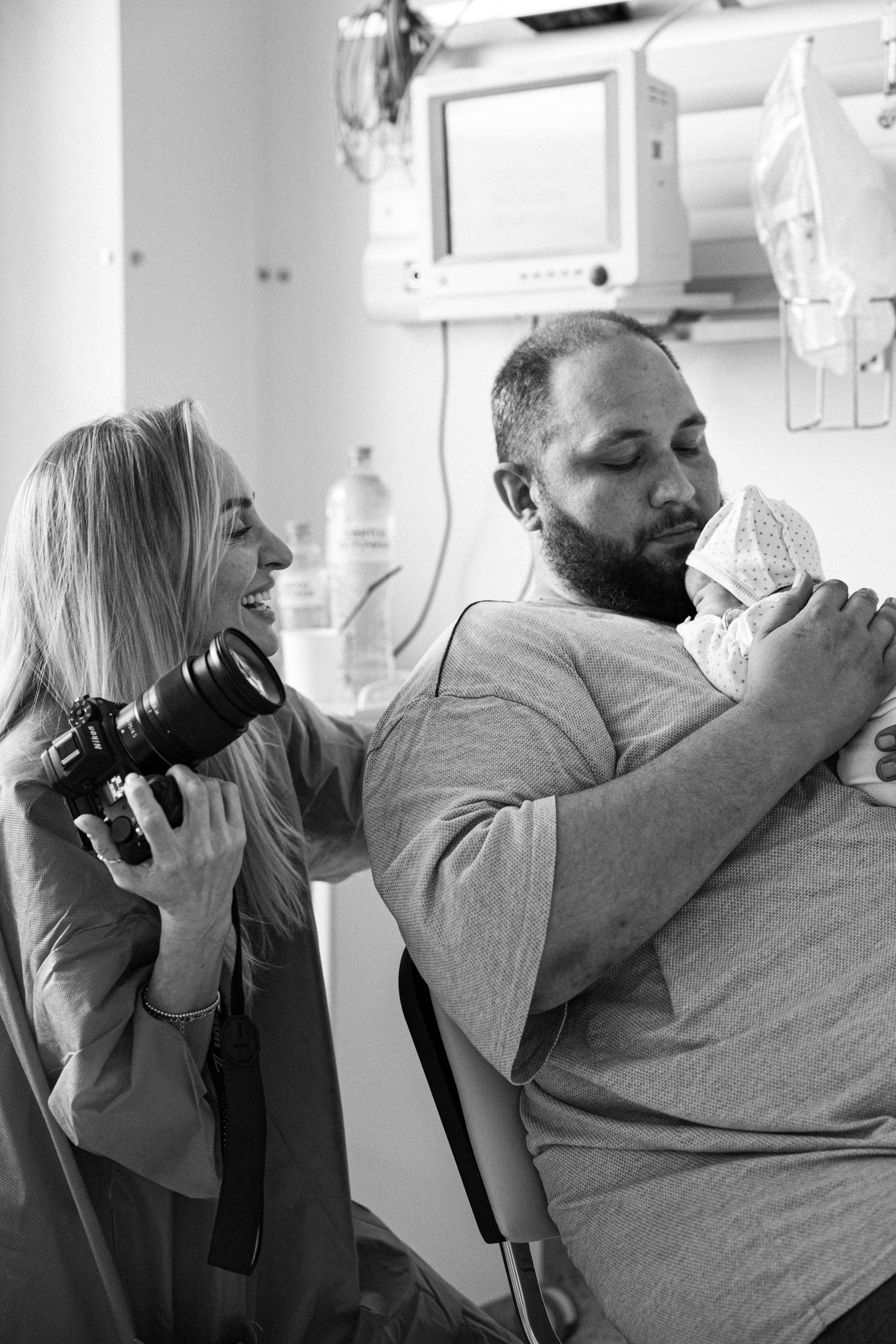 Роды в Лахтацентре Юля. Фотограф/видеограф в Санкт-Петербурге Динара Гольдина