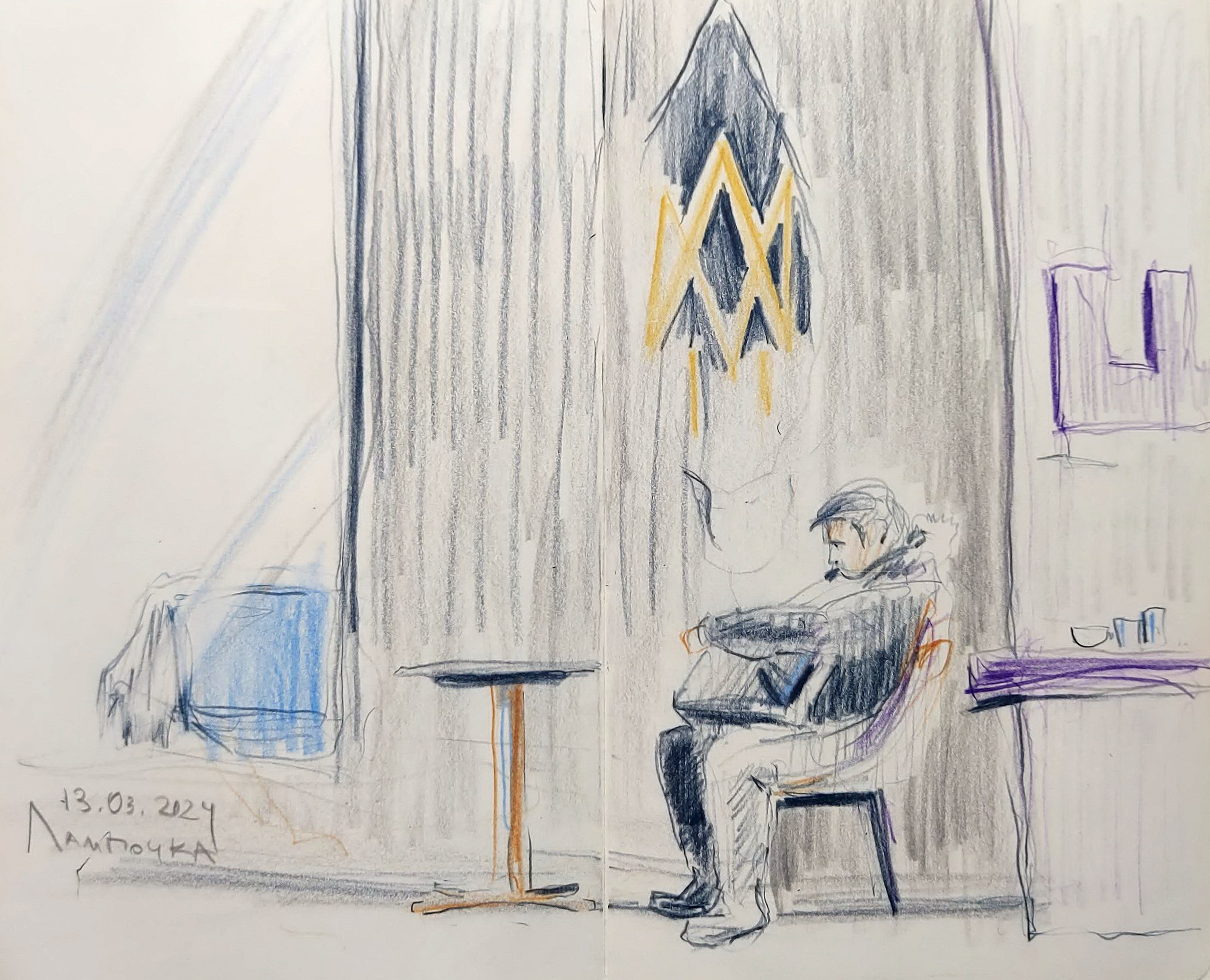 Quick Sketches. Alexander Manaenkov | Watercolor Artist from Siberia