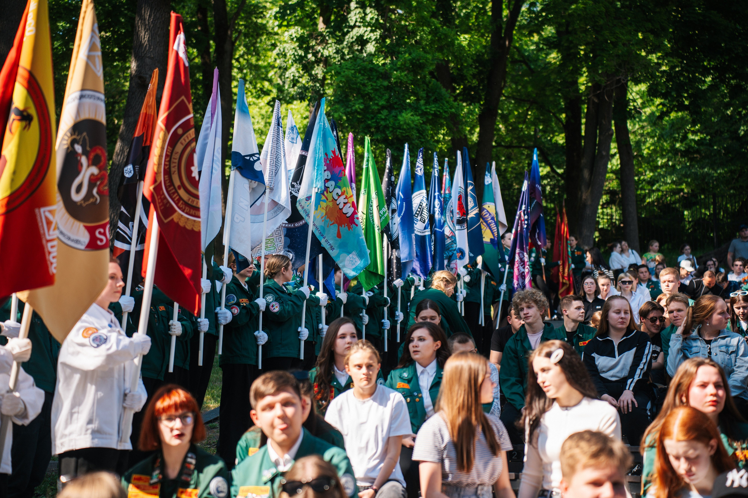 РСО Открытие трудового семестра. Фотограф в Воронеже Ольга Космодемьянская