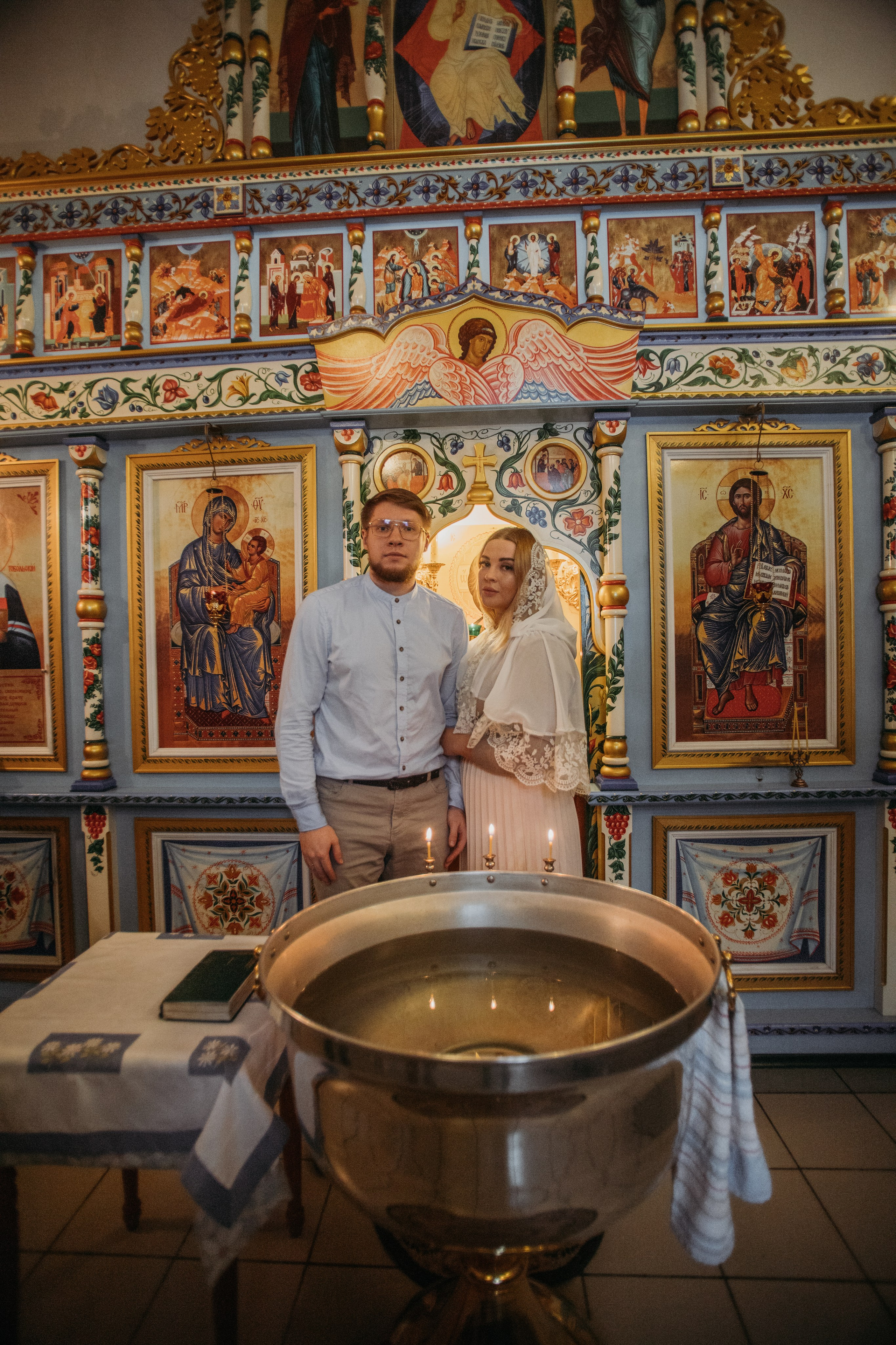 Крещение Аглаи. Венера Гайн. Репортажный фотограф  Тюмень. Обучение фотографии с 0