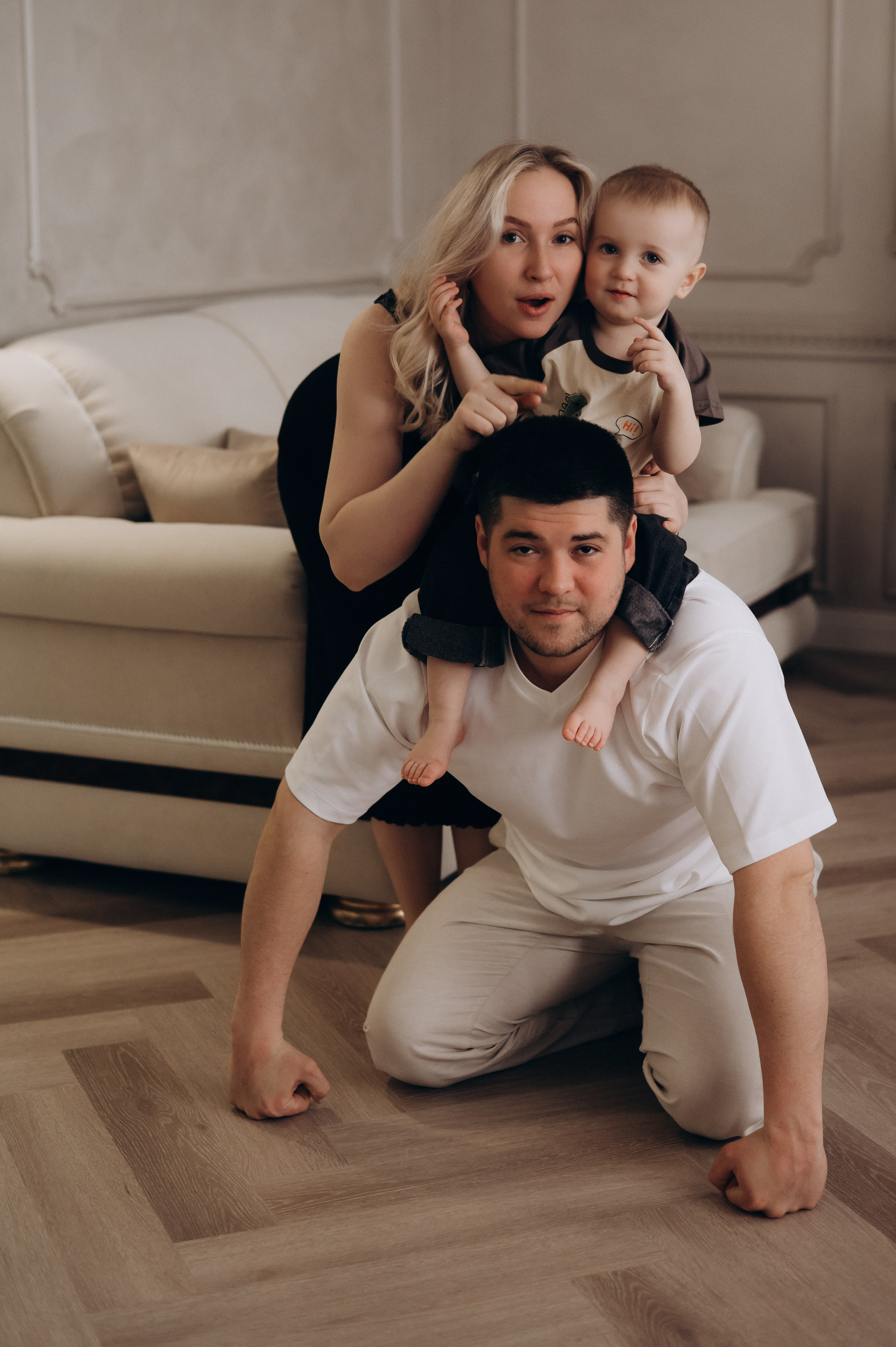 Семья Грехневых (домашняя). Фотограф в Иркутске